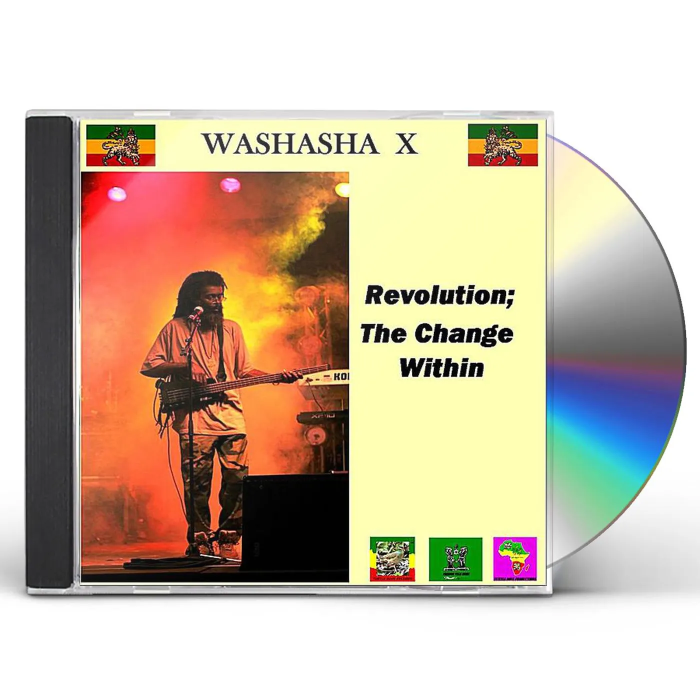 Washasha X REVOLUTION: THE CHANGE WITHIN CD