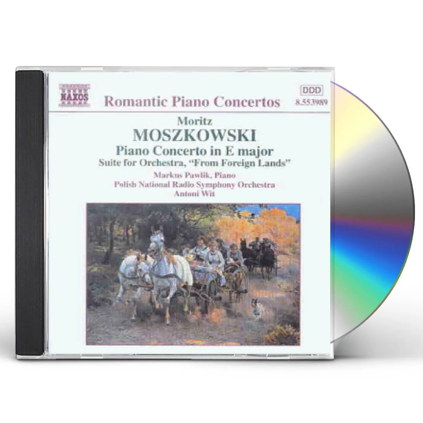 Moszkowski PIANO CONCERTO IN E MAJOR CD