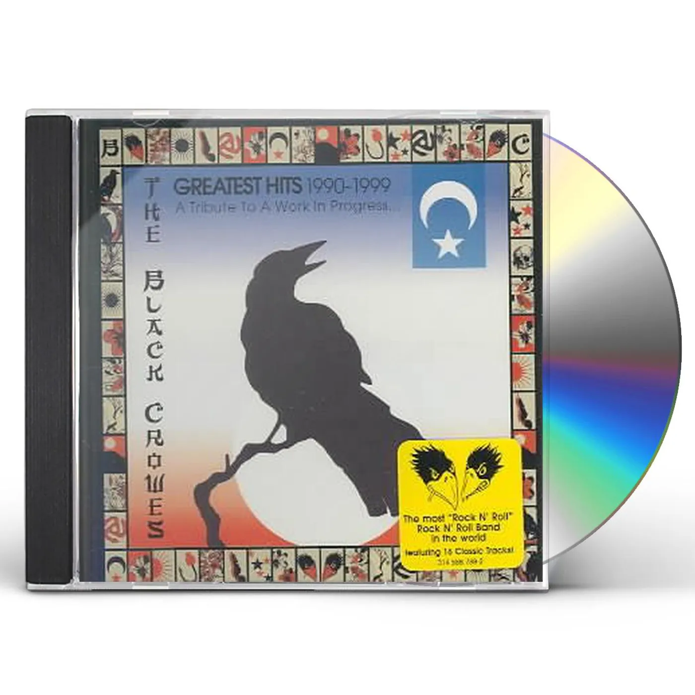 The Black Crowes GREATEST HITS 1990-1999: TRIBUTE WORK IN PROGRESS CD