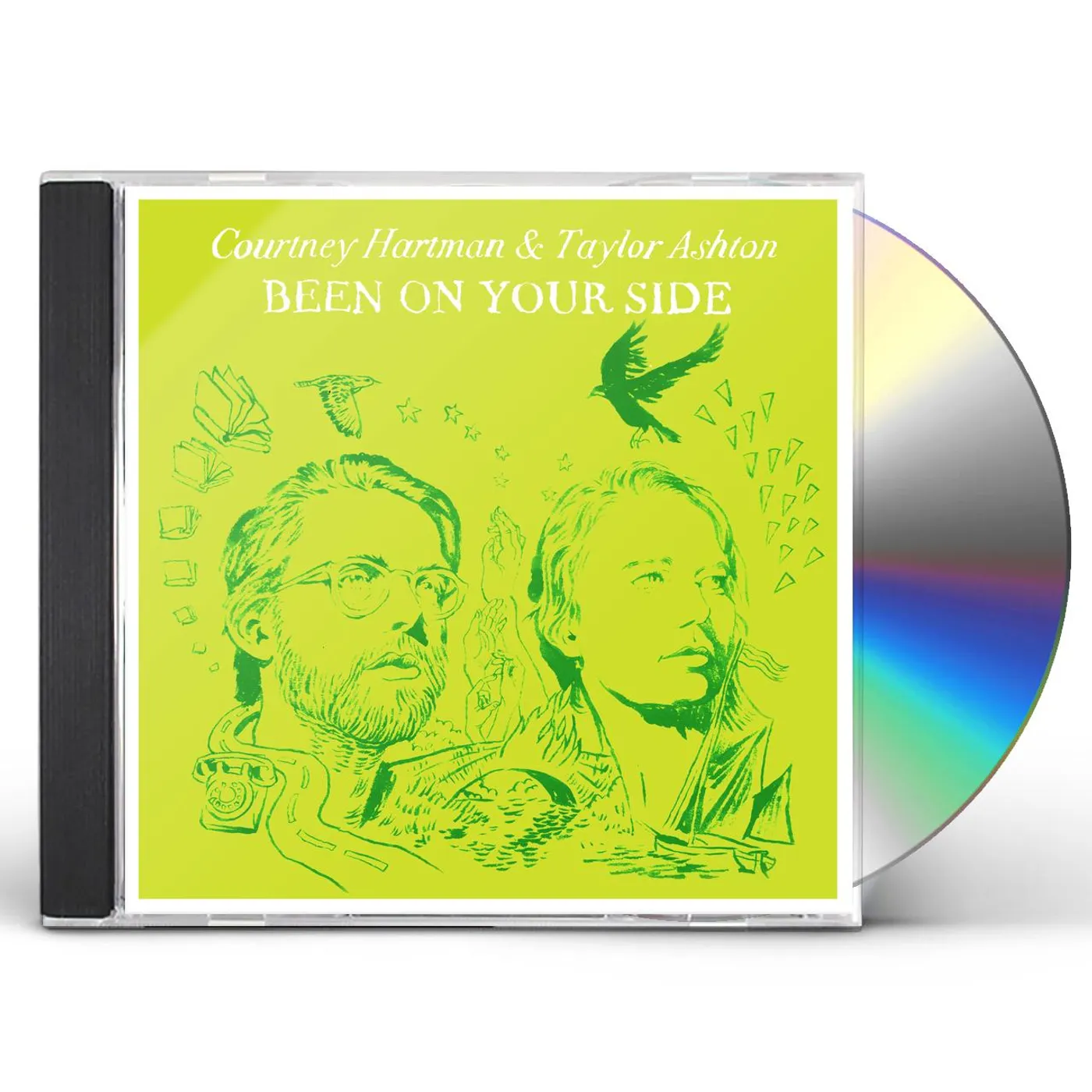 Courtney Hartman & Taylor Ashton BEEN ON YOUR SIDE CD