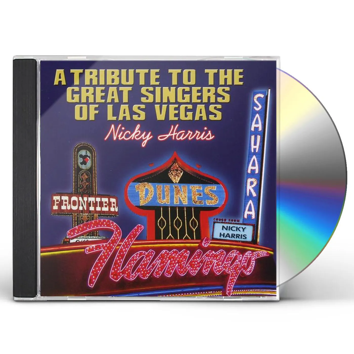 Nicky Harris TRIBUTE TO THE GREAT SINGERS OF LAS VEGAS CD