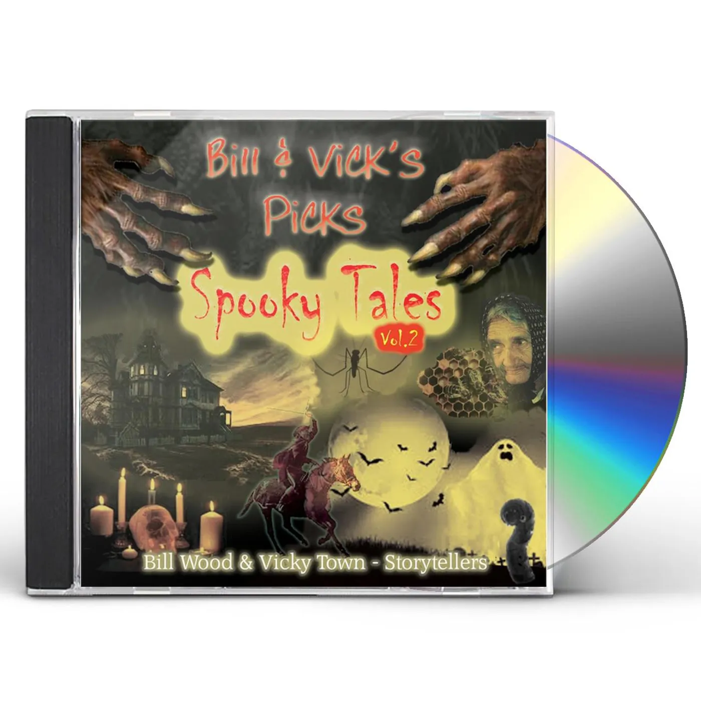 Bill Wood BILL & VICKS PICKS: SPOOKY TALES VOL. 2 CD
