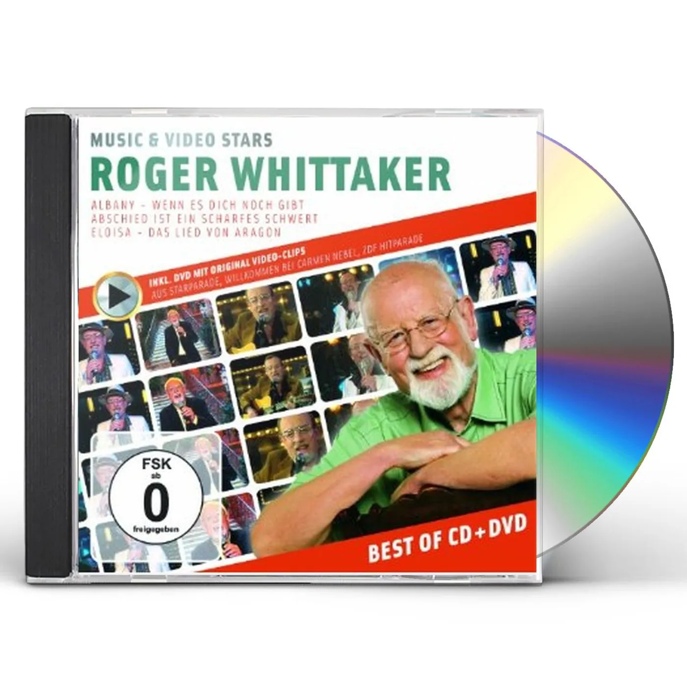 Roger Whittaker MUSIC & VIDEO STARS CD