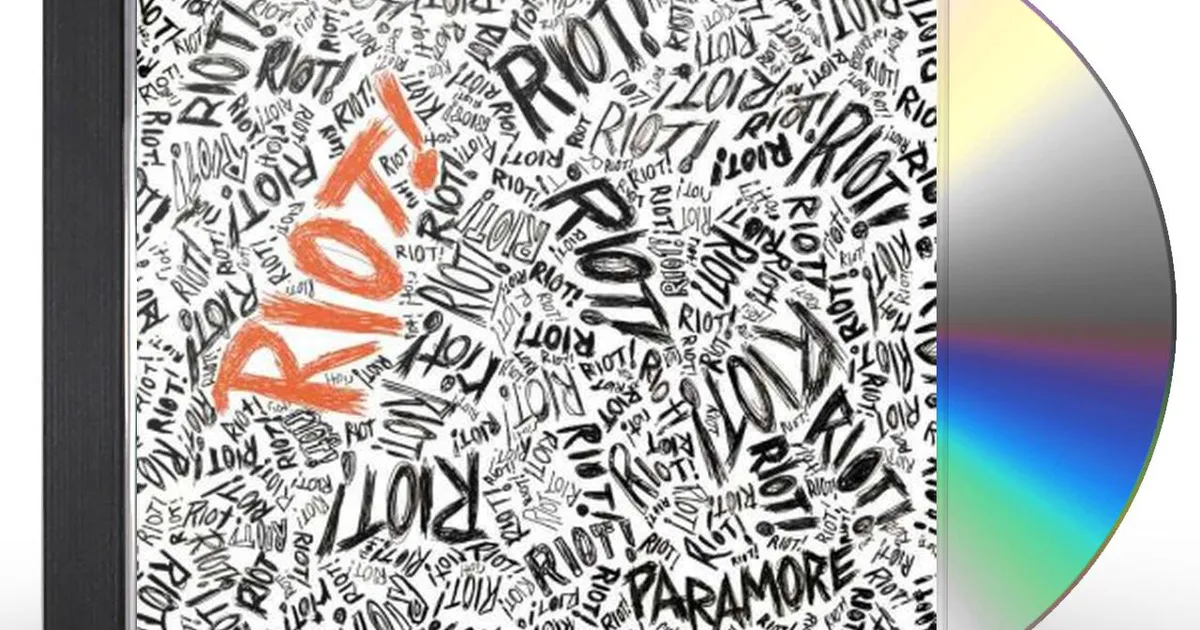 Paramore パラモア RIOT! サイン入りCD Paramore Full Band Signed Autograph Riot Framed CD Display