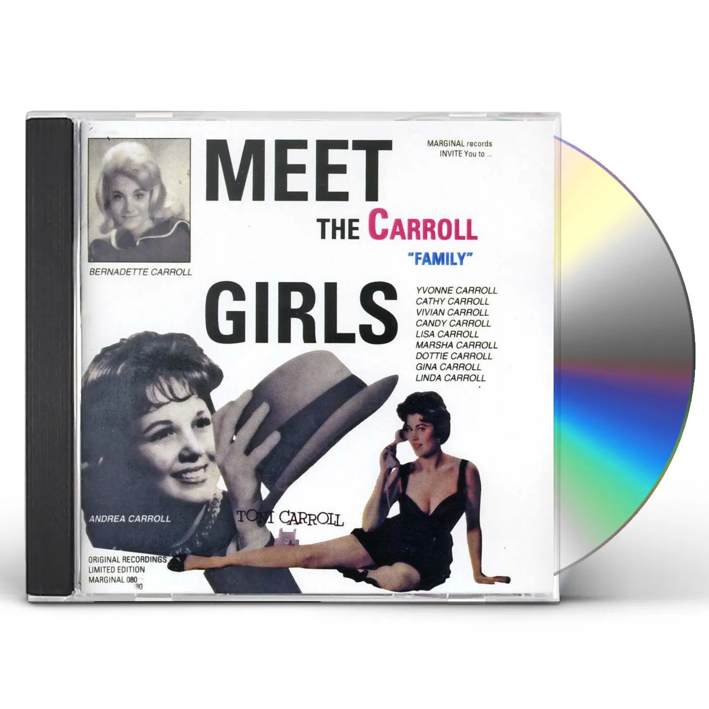 Bernadette Carroll MEET THE CARROLL GIRLS 33 CUTS CD