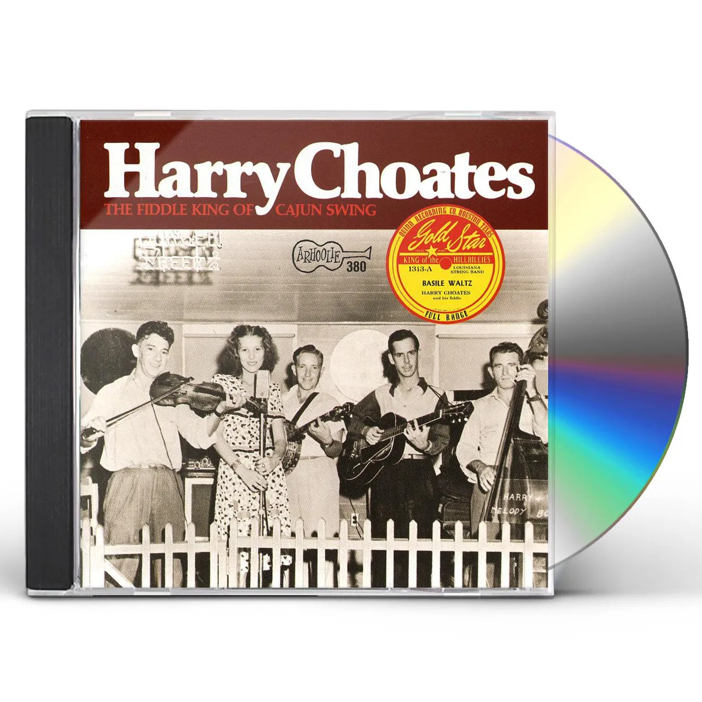 Harry Choates FIDDLE KING OF CAJUN SWING CD