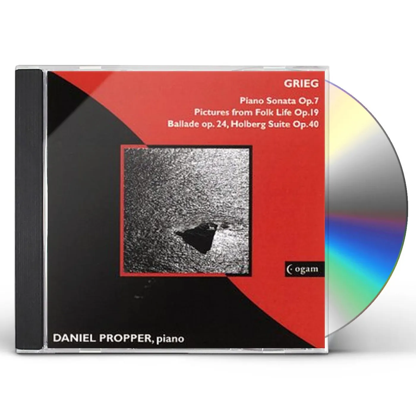 Edvard Grieg PIANO SONATA- PROPPER CD