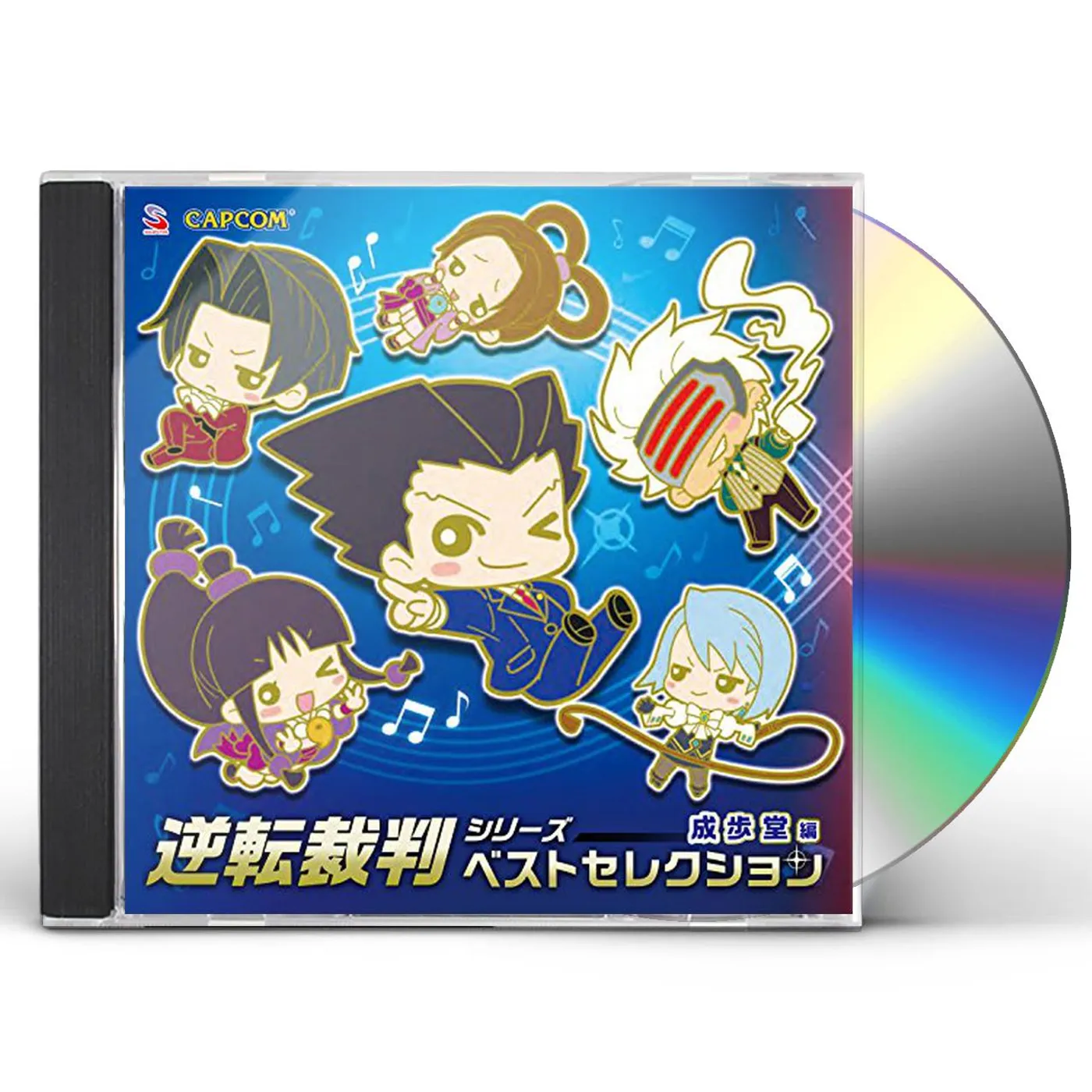 Game Music GYAKUTEN SAIBAN SERIES BEST NAN -NARUHODOU HEN CD