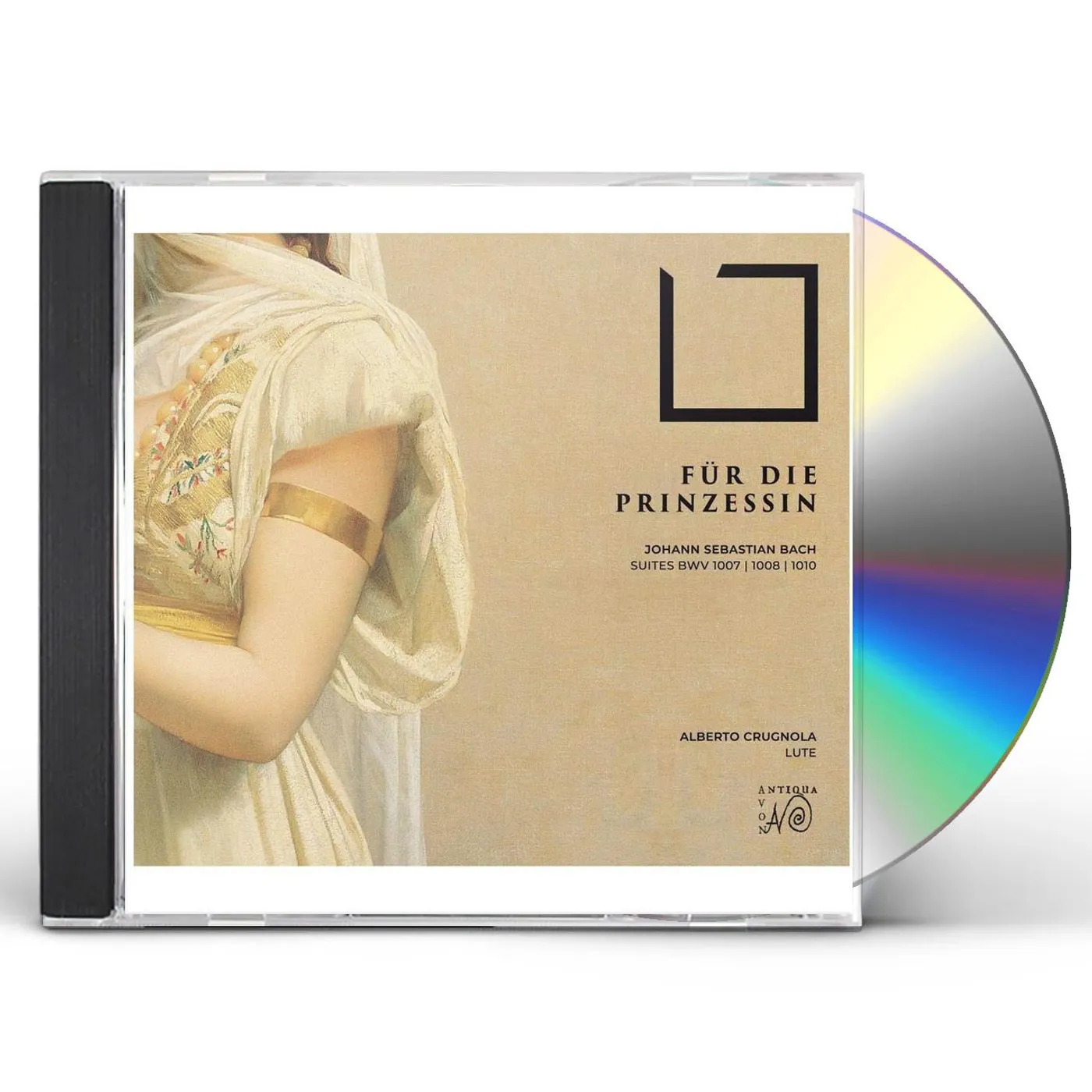 Alberto Crugnola BACH SUITES BWV 1007 / 1008 / 1010 FUR PRINZESSIN CD