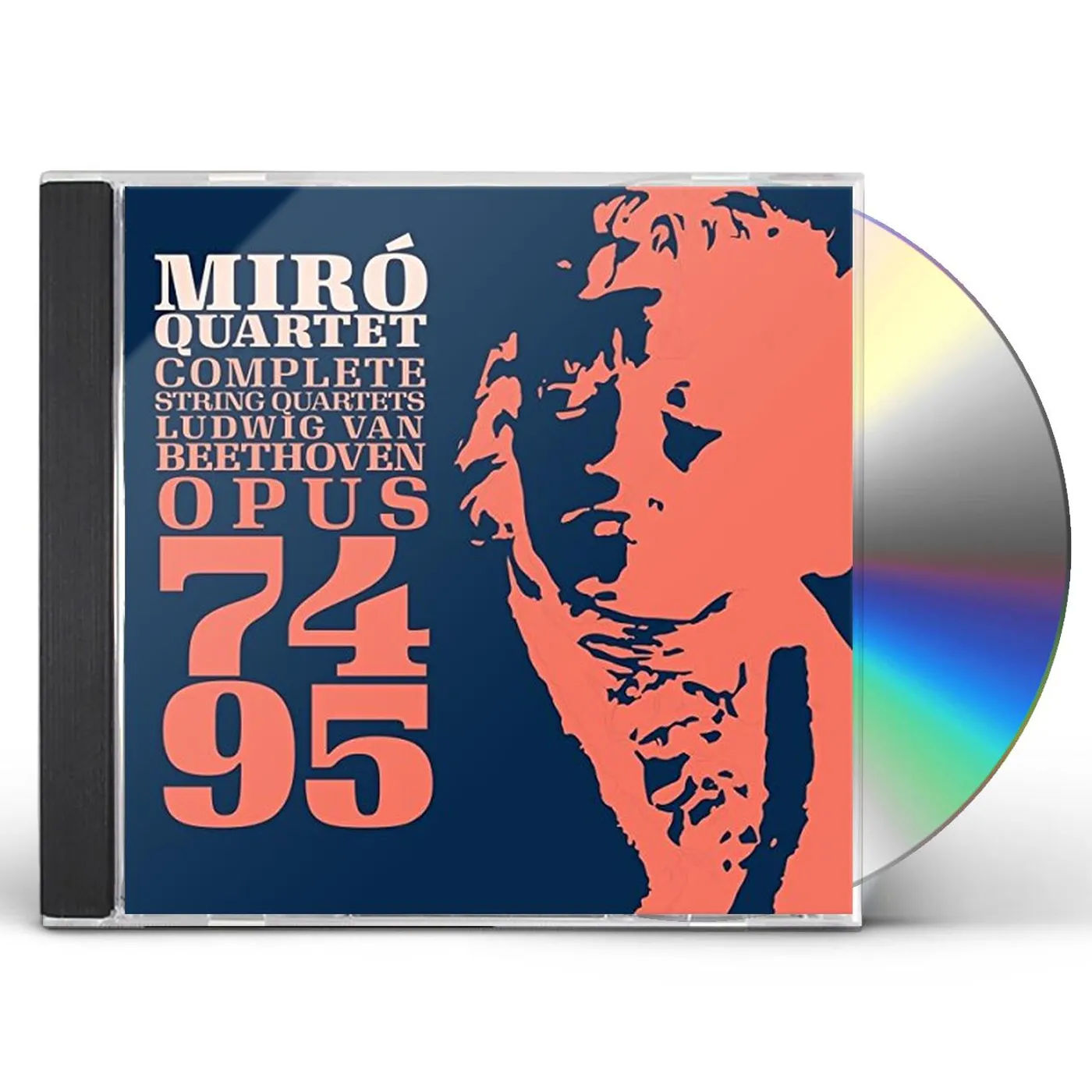 Miro Quartet LUDWIG VAN BEETHOVEN OP. 74 HARP - OP. 95 SERIOSO CD
