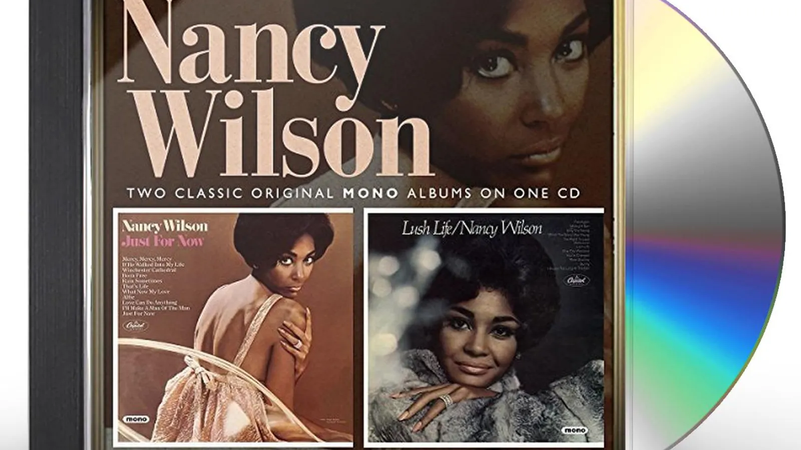 Nancy Wilson 1139429 JUST FOR NOW / LUSH LIFE CD
