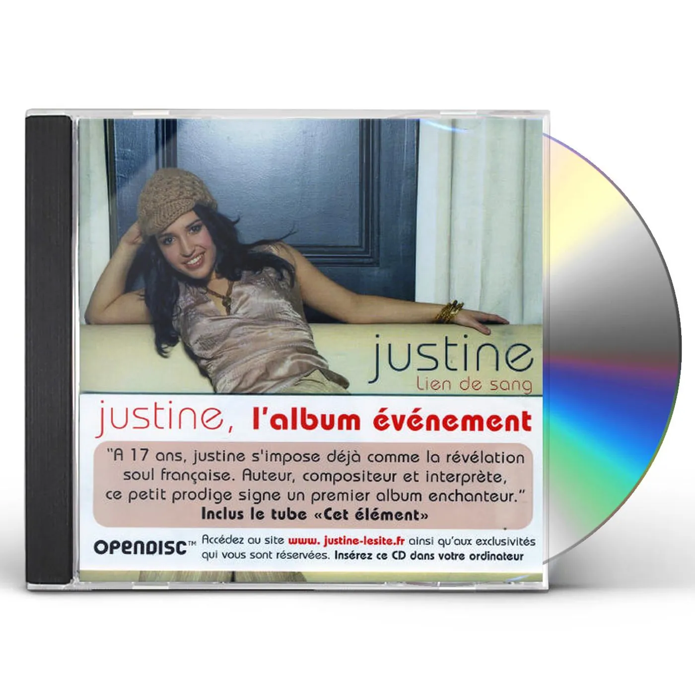 Justine LIEN DE SANG CD