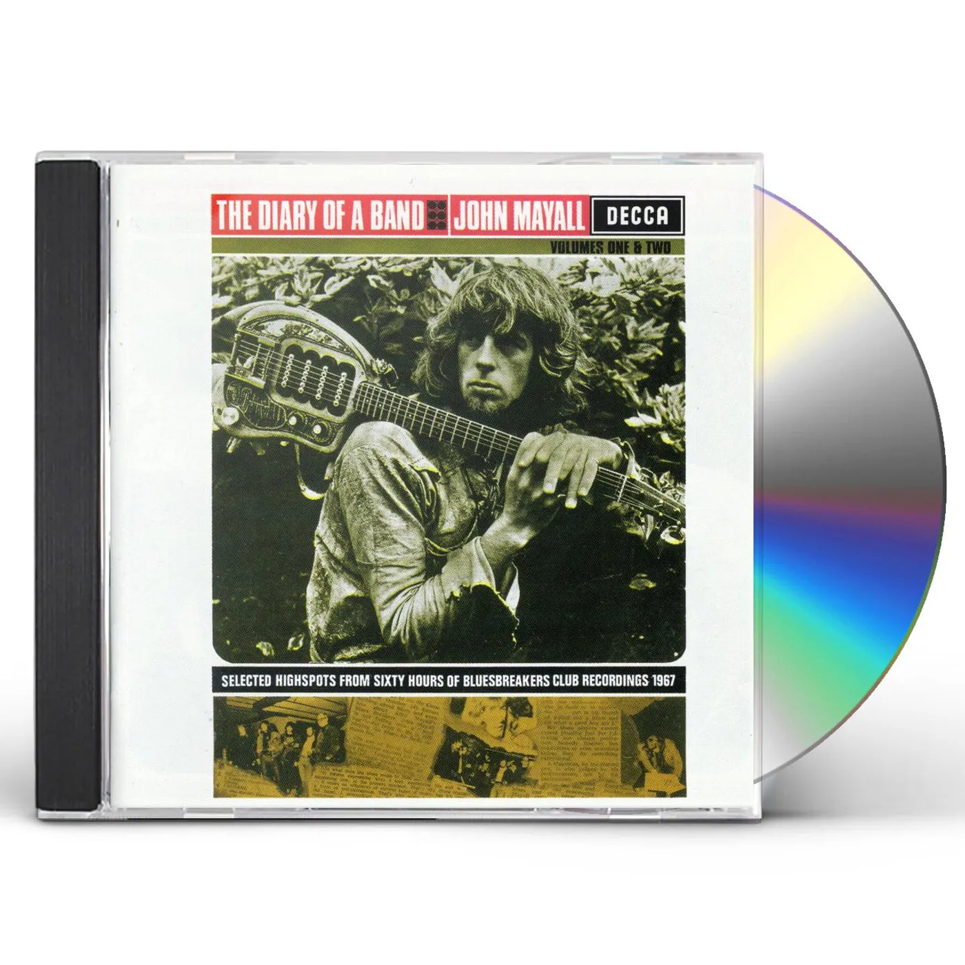 John Mayall & The Bluesbreakers 19224 DIARY OF A BAND 1 & 2 CD