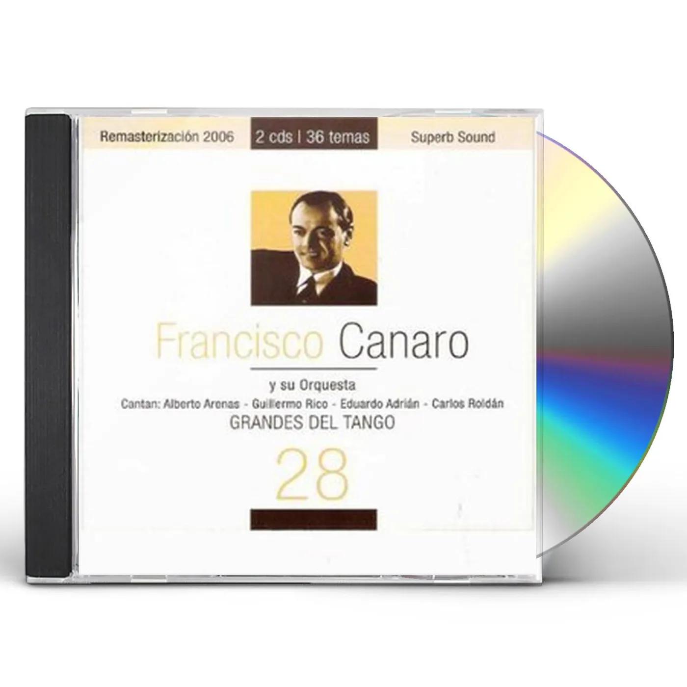 Francisco Canaro GRANDES DEL TANGO 28 CD