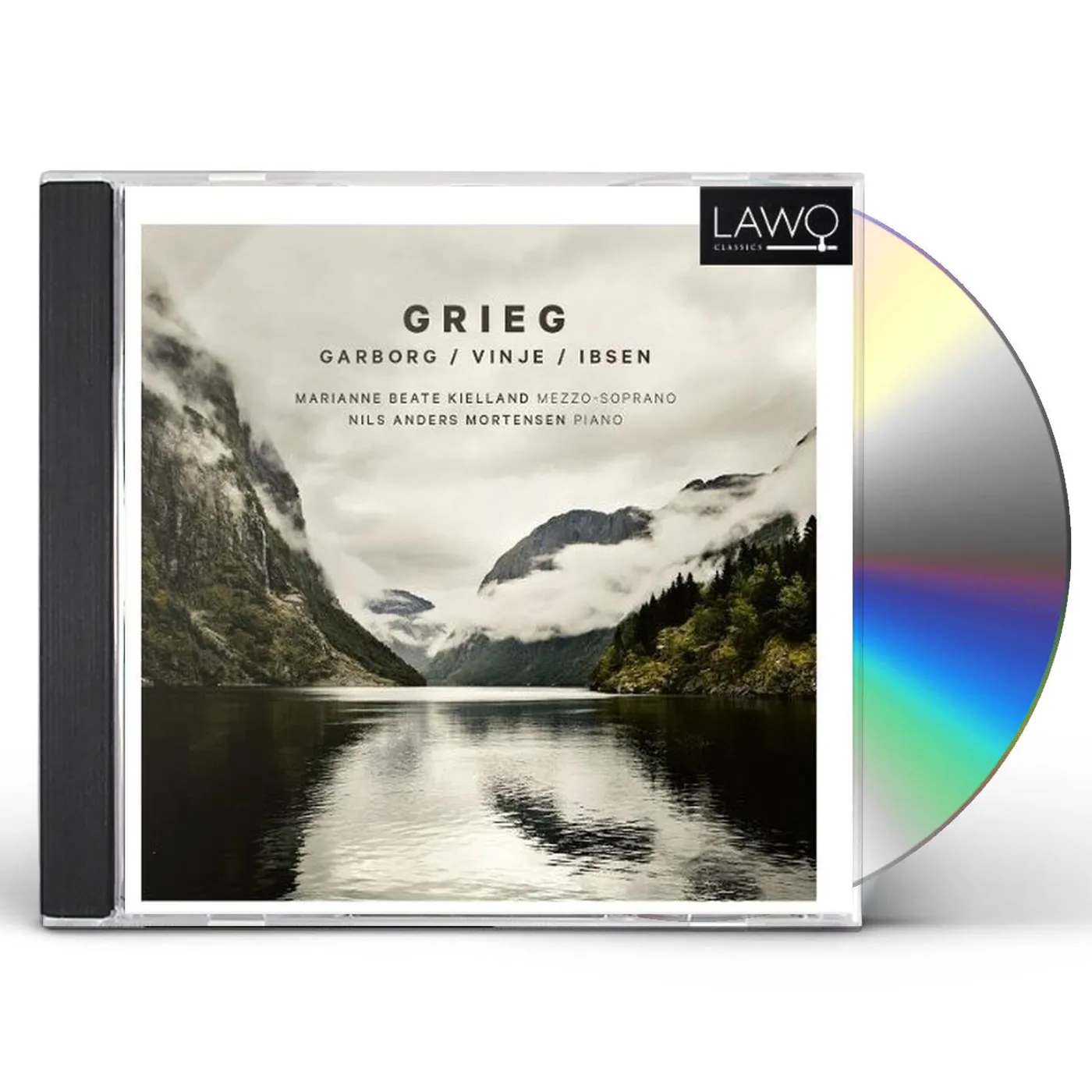 Edvard Grieg LIEDER ON TEXTS BY GARBORG IBSEN & VINJE CD