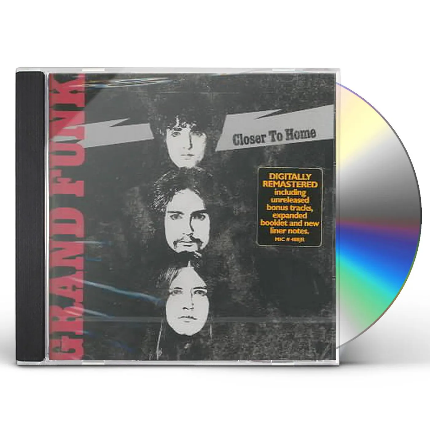 Grand Funk Railroad CLOSER TO HOME CD