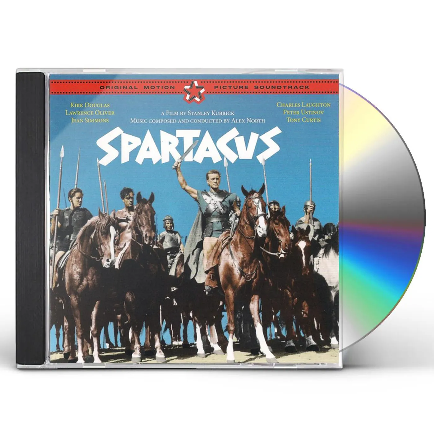 Alex North SPARTACUS + 4 BONUS TRACKS / Original Soundtrack CD