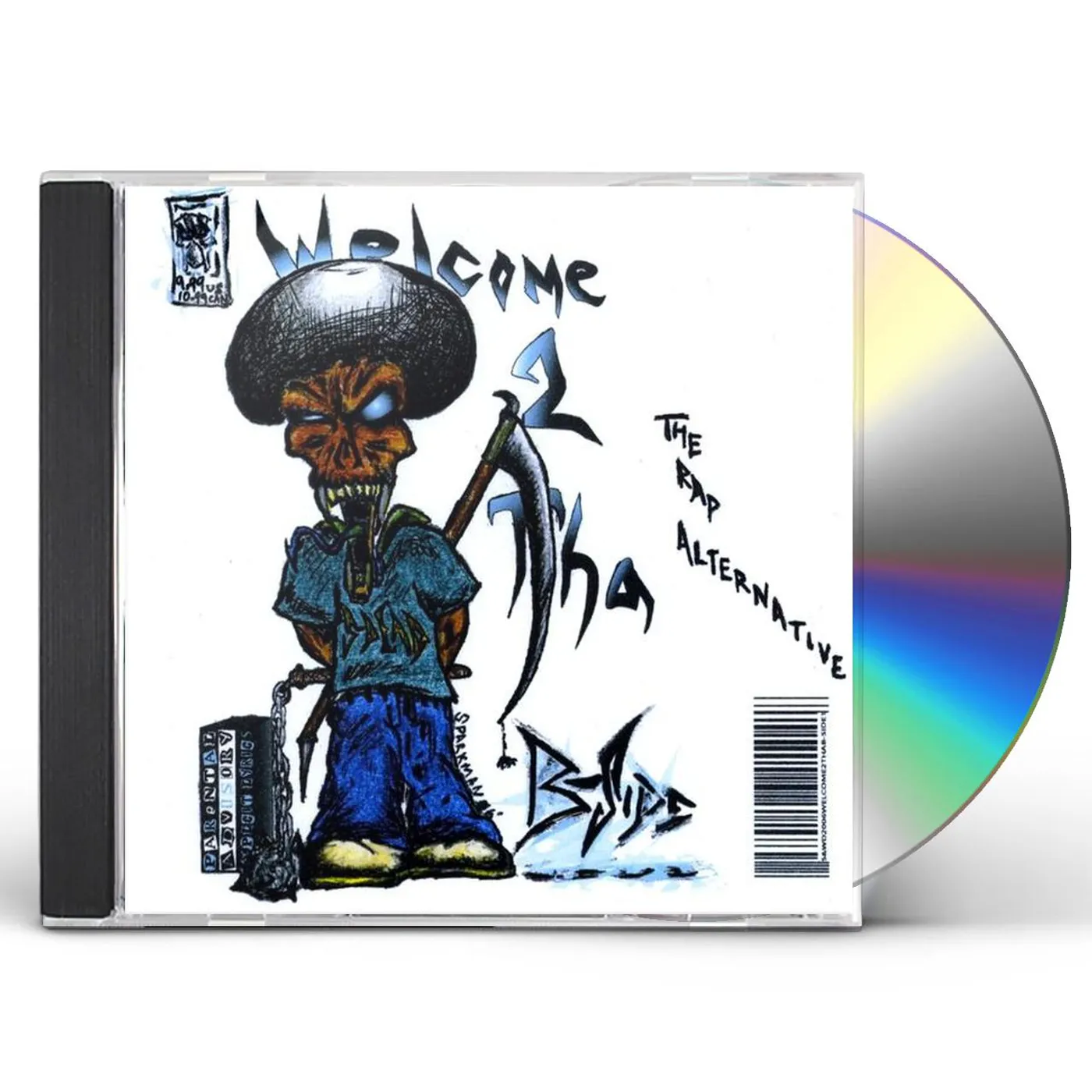 Dash B WELCOME 2 THA B-SIDE: RAP ALTERNATIVE CD