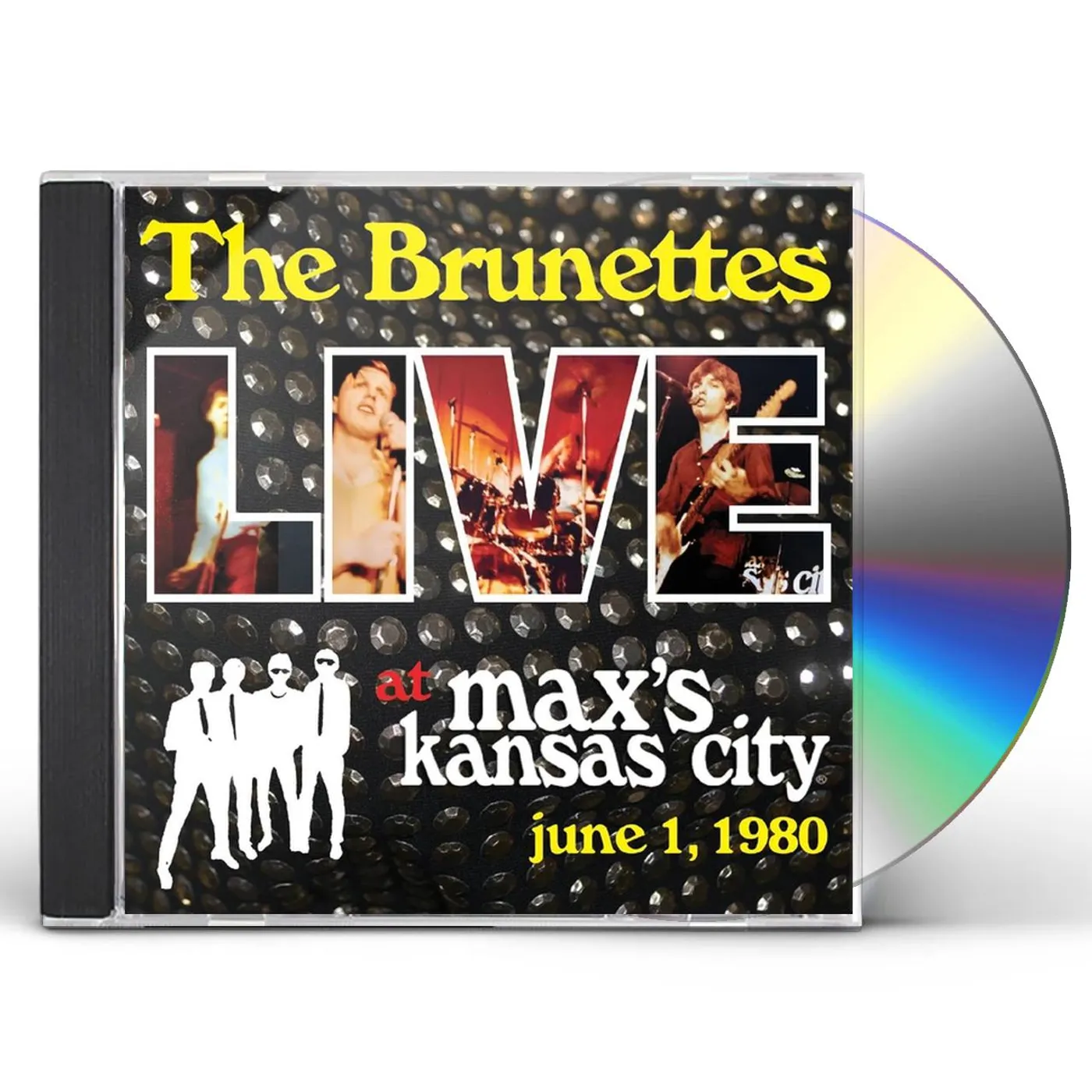 The Brunettes LIVE AT MAX'S KANSAS CITY (JUNE 1, 1980) CD