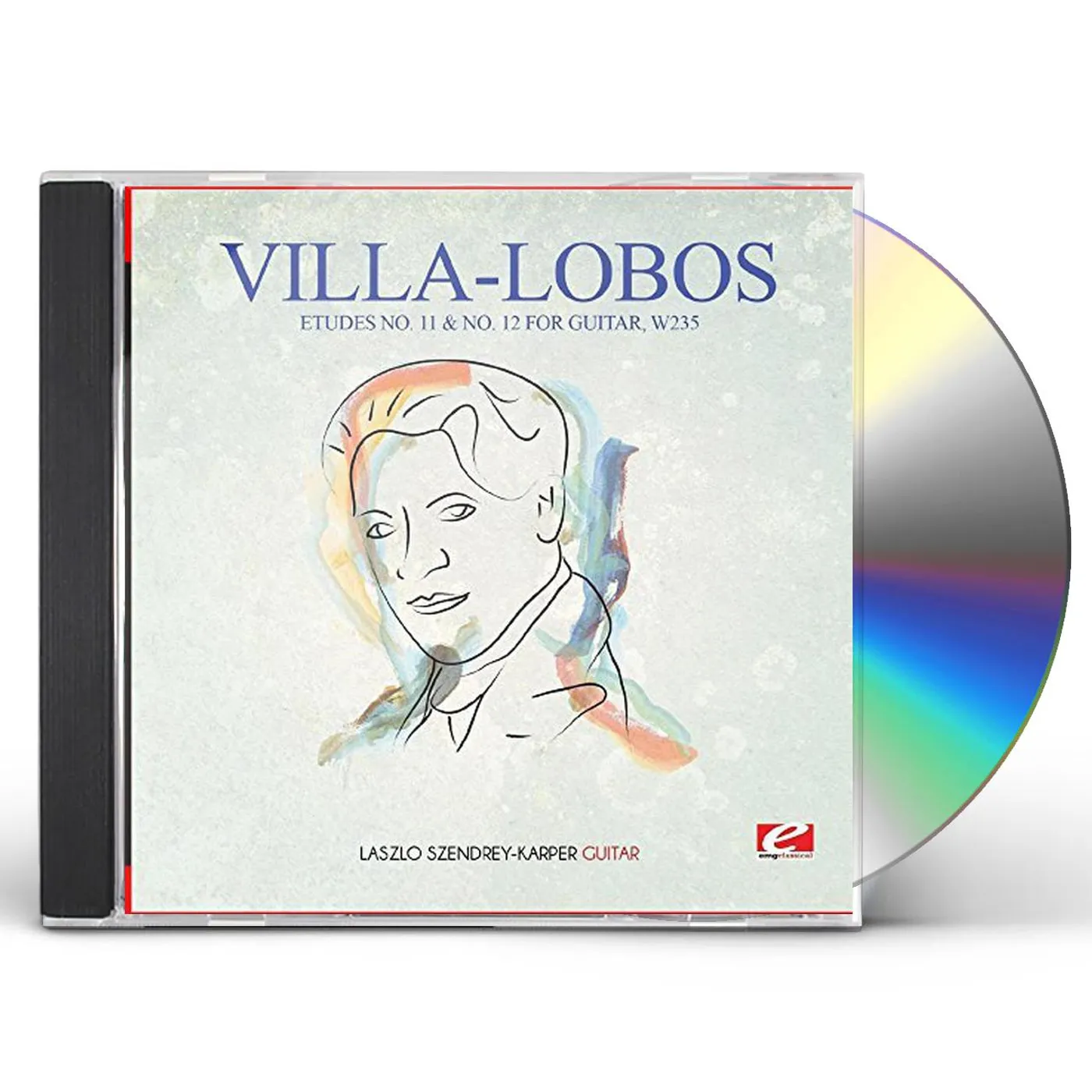 Villa Lobos ETUDES NO. 11 & NO. 12 FOR GUITAR W235 CD