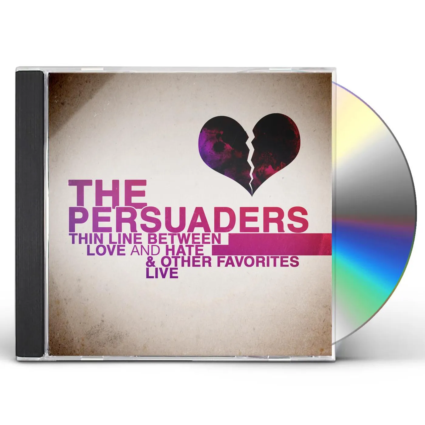 Persuaders THIN LINE BETWEEN LOVE & HATE: LIVE CD