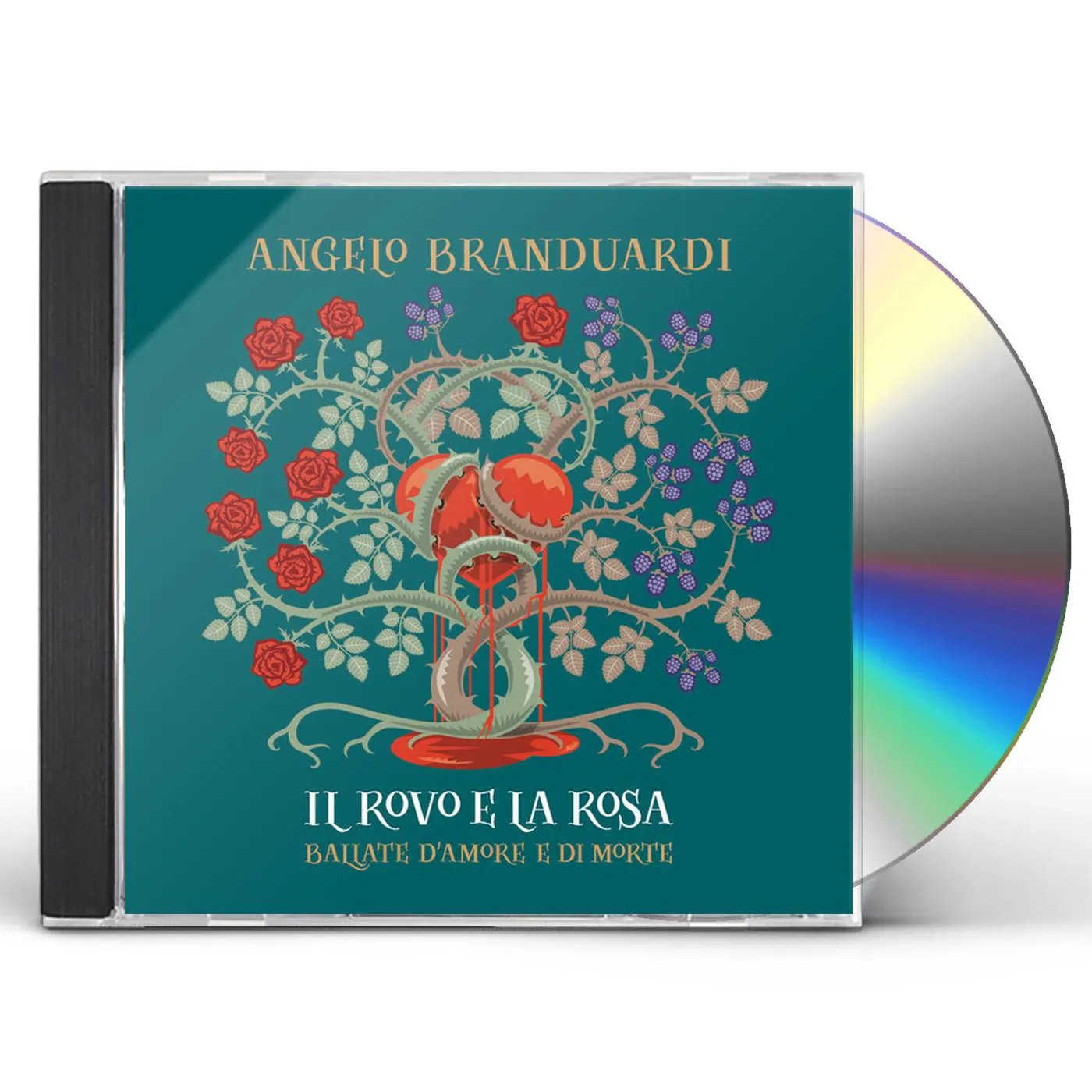 Angelo Branduardi IL ROVO E LA ROSA-BALLATE D'AMORE E DI MORTE CD