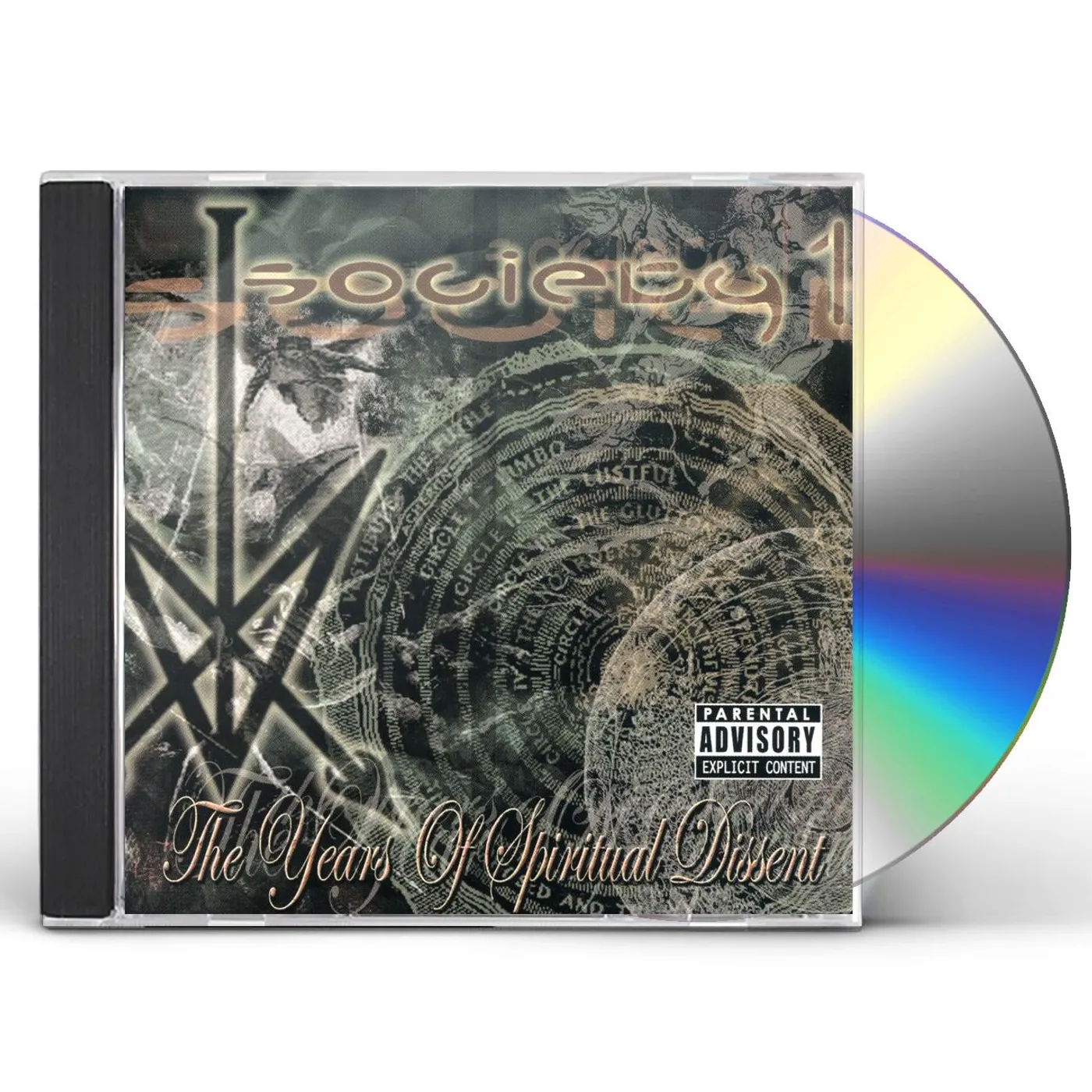 Society One YEARS OF SPIRITUAL DISSENT CD