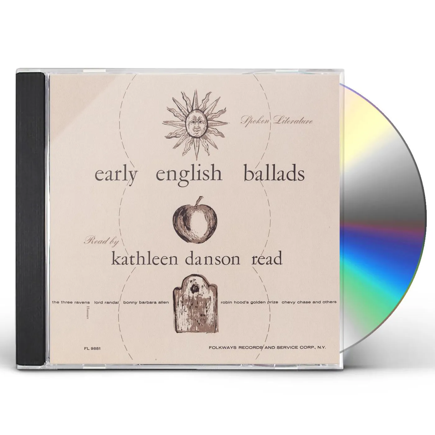 Kathleen Danson Read SPOKEN LITERATURE OF EARLY ENGLISH BALLADS CD