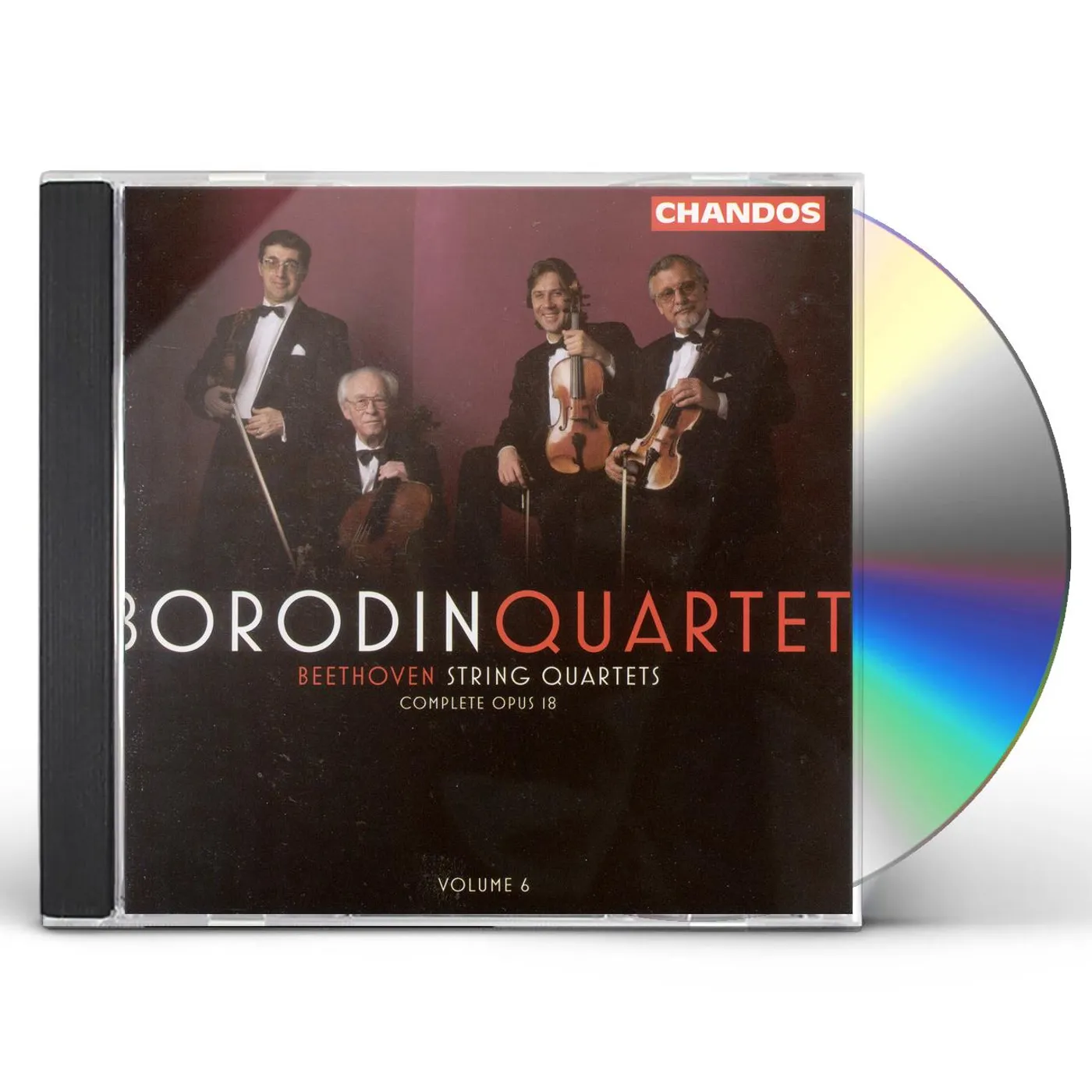 Beethoven / Borodin Quartet COMPLETE STRING QUARTETS OP 18 CD