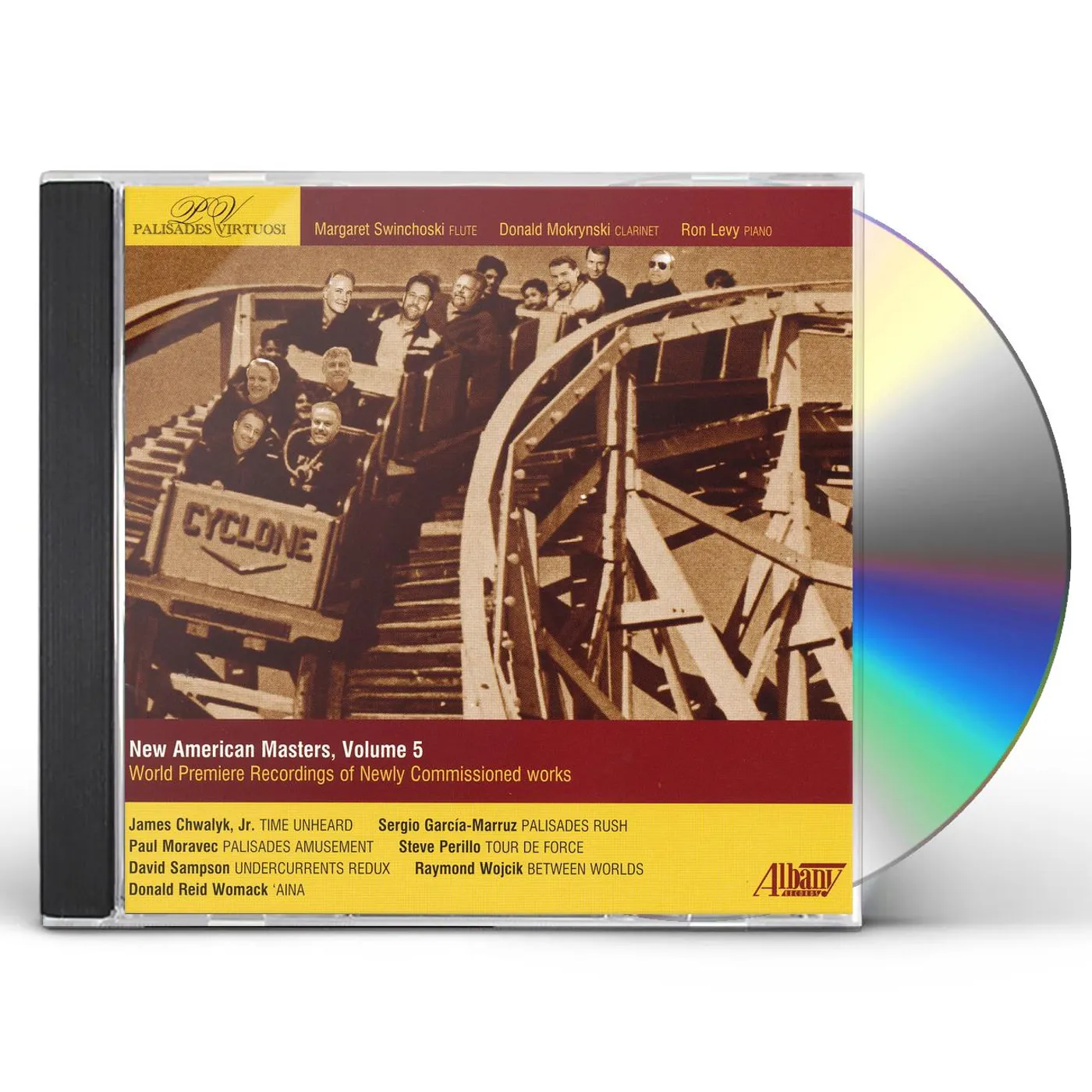 Palisades Virtuosi NEW AMERICAN MASTERS VOL. 5 CD