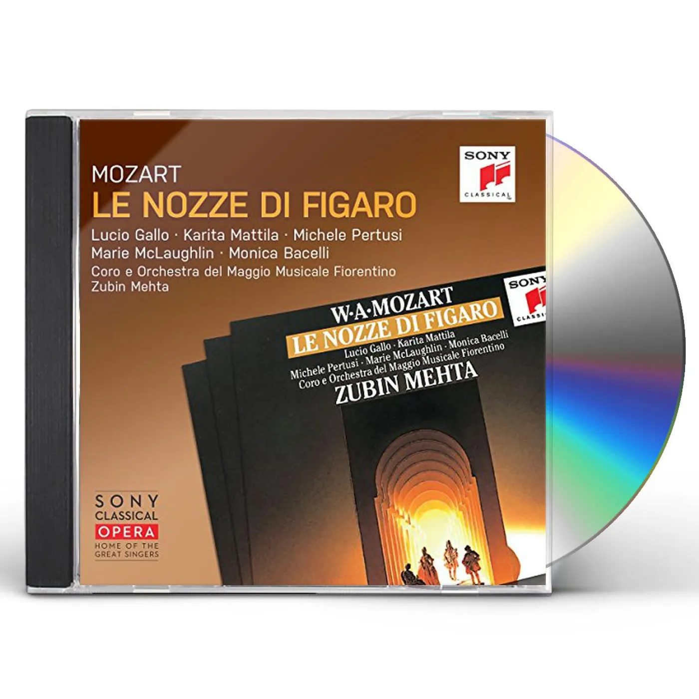Wolfgang Amadeus Mozart NOZZE DI FIGARO CD