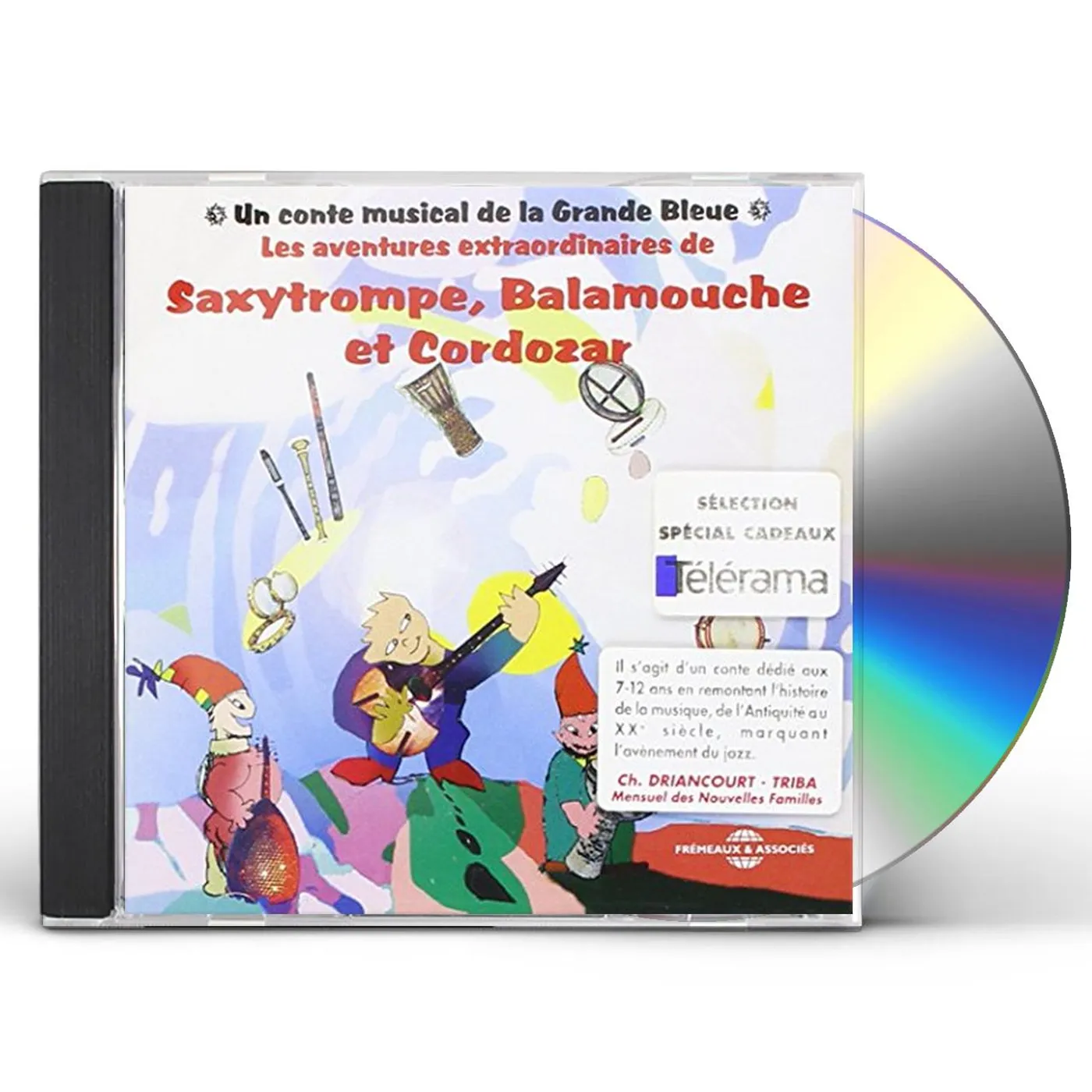 La Grande Bleue SAXYTROMPE BALAMOUCHE ET CORDOZAR CD