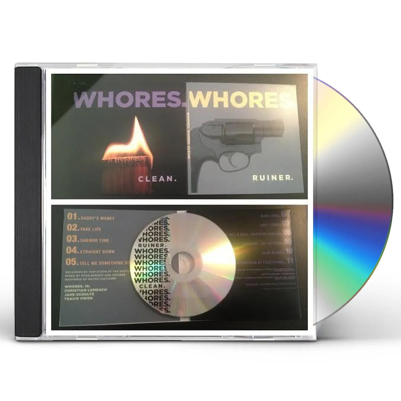 Whores RUINER + CLEAN CD