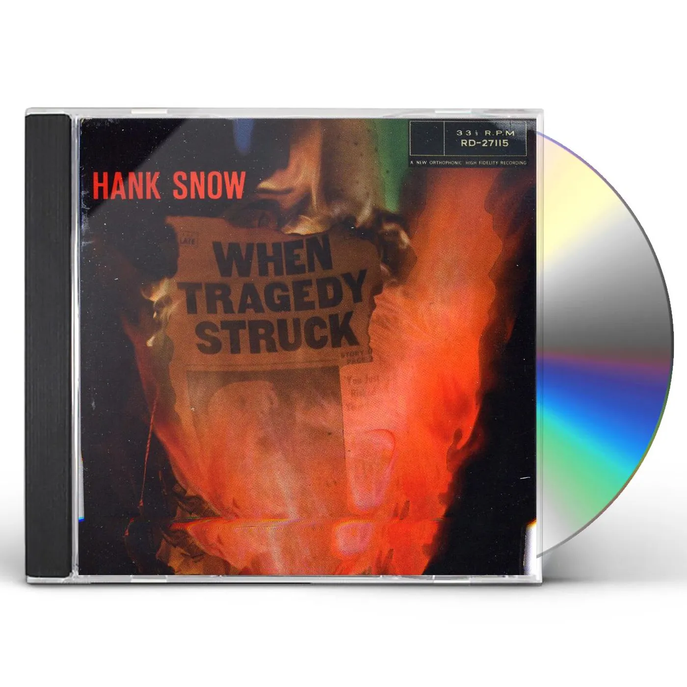 Hank Snow WHEN TRAGEDY STRUCK CD - UK Release
