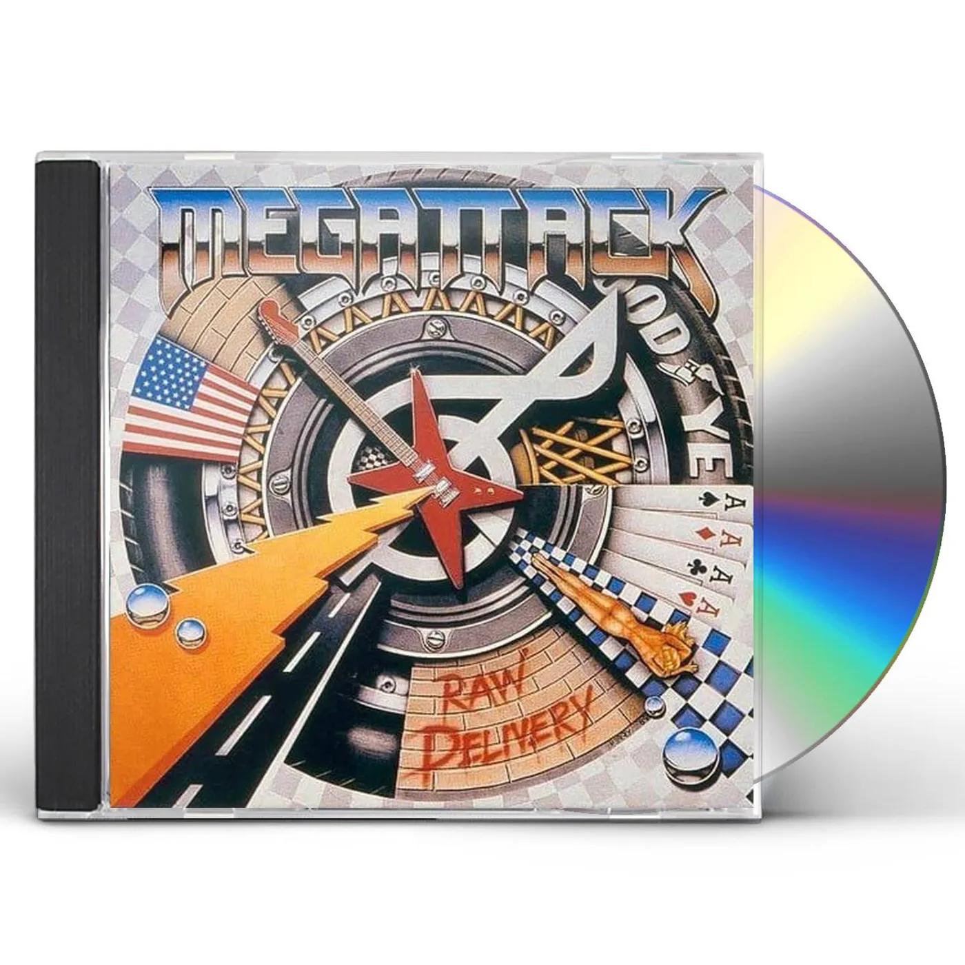 Megattack RAW DELIVERY CD
