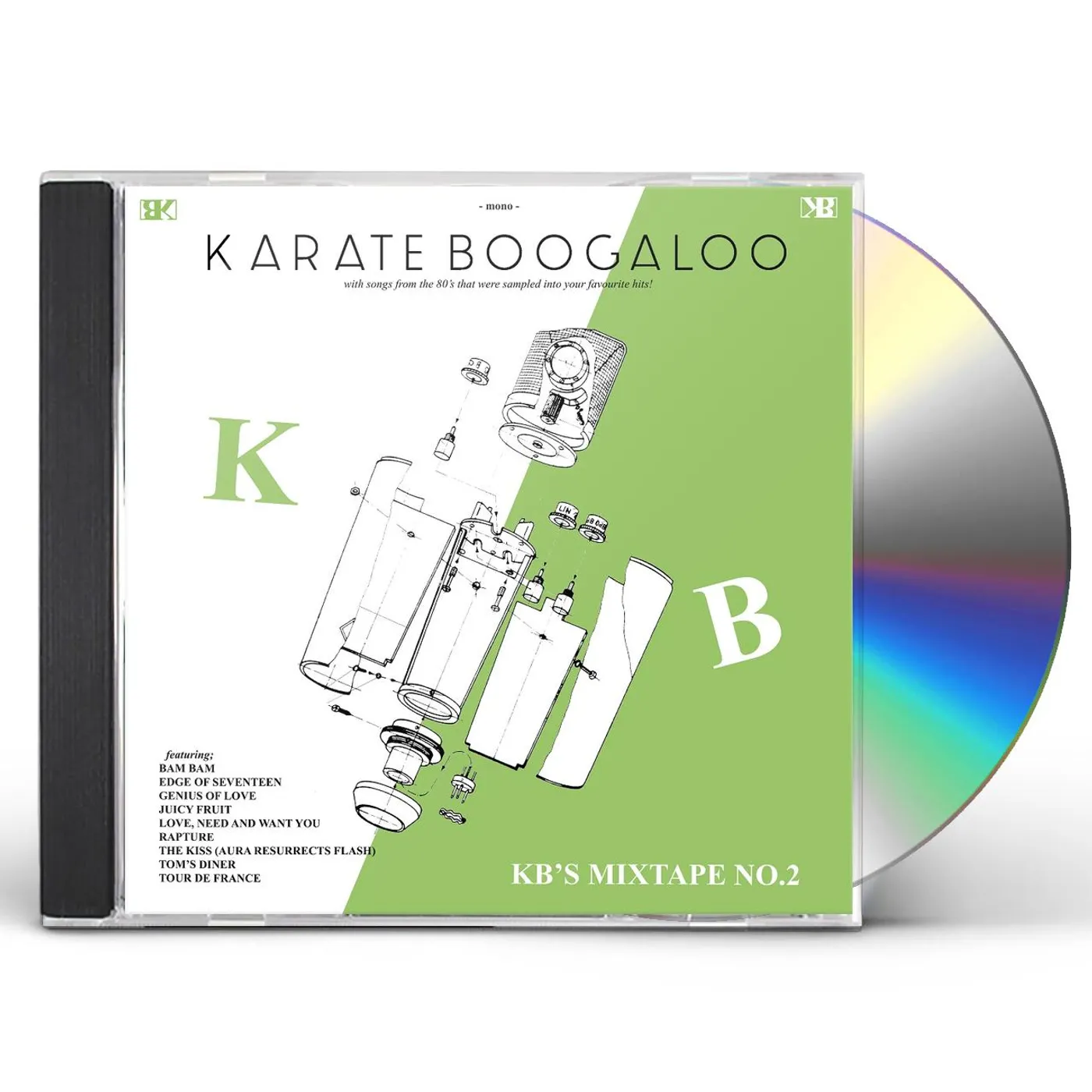 Karate Boogaloo KB'S MIXTAPE NO. 2 CD