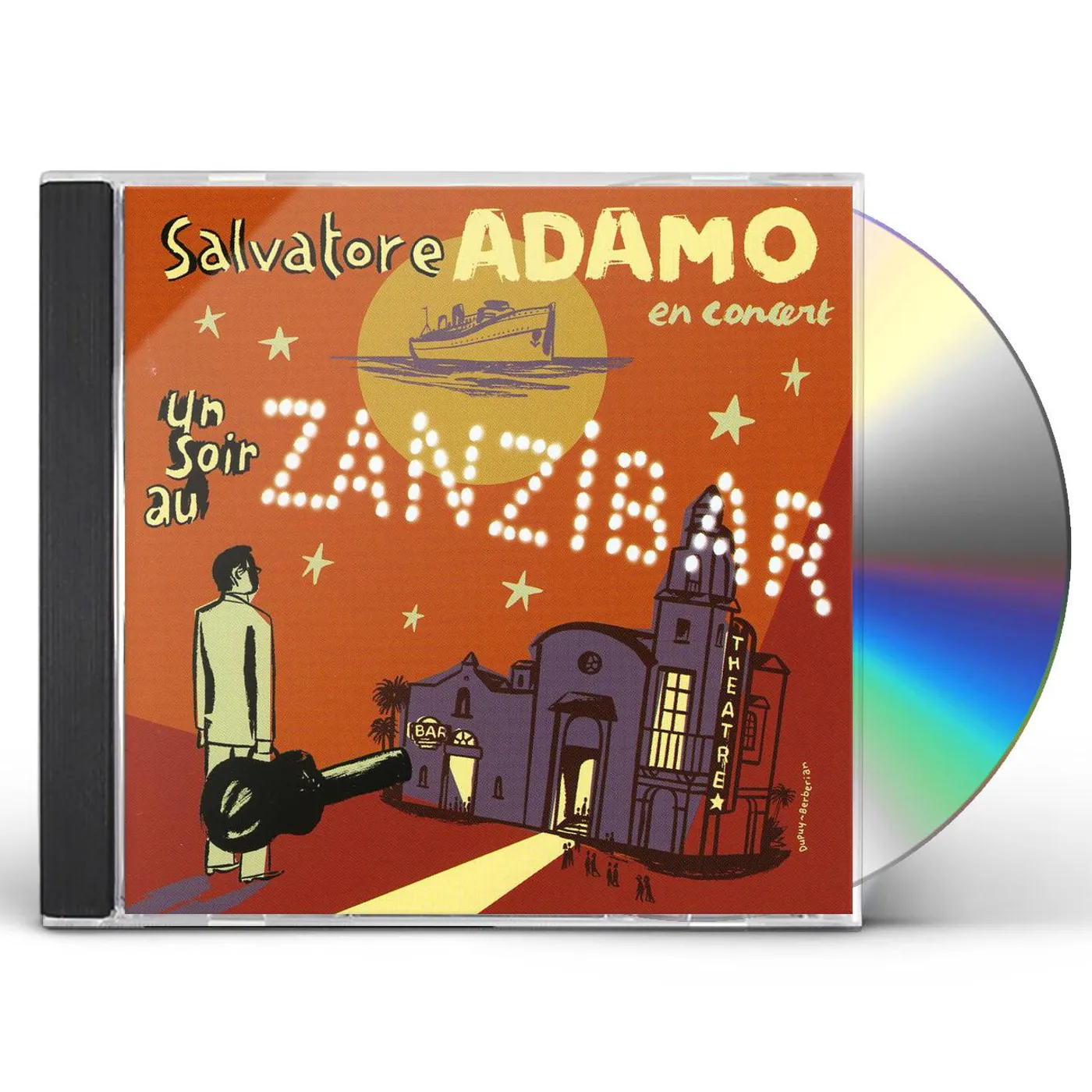 Salvatore Adamo UN SOIR AU ZANZIBAR CD