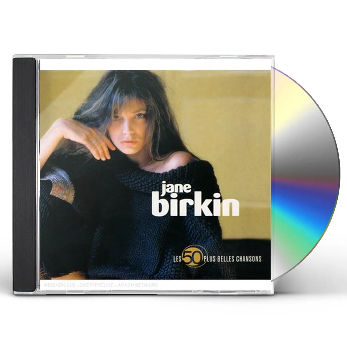 Jane Birkin LES 50 PLUS BELLES CHANSONS CD