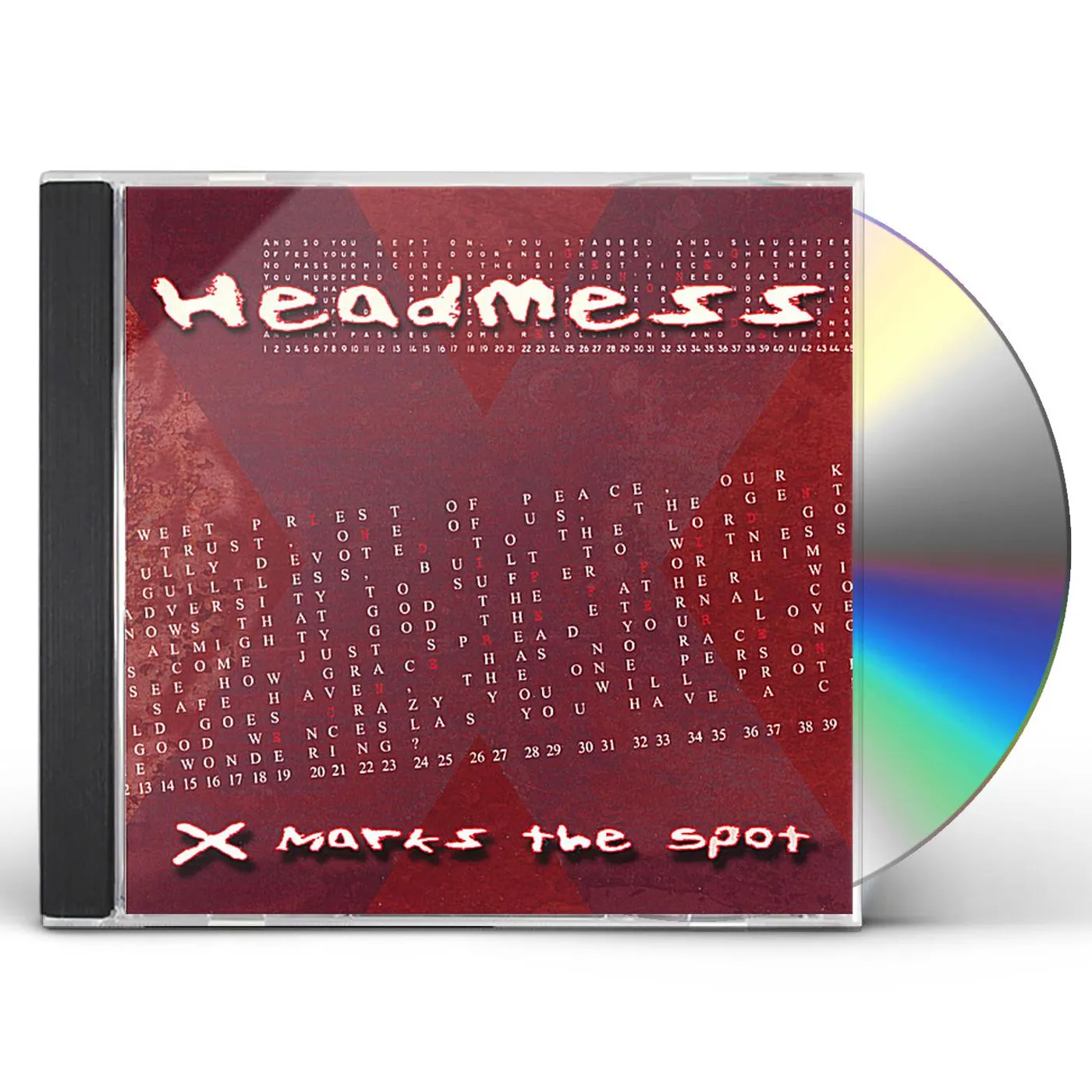 Headmess X MARKS THE SPOT CD