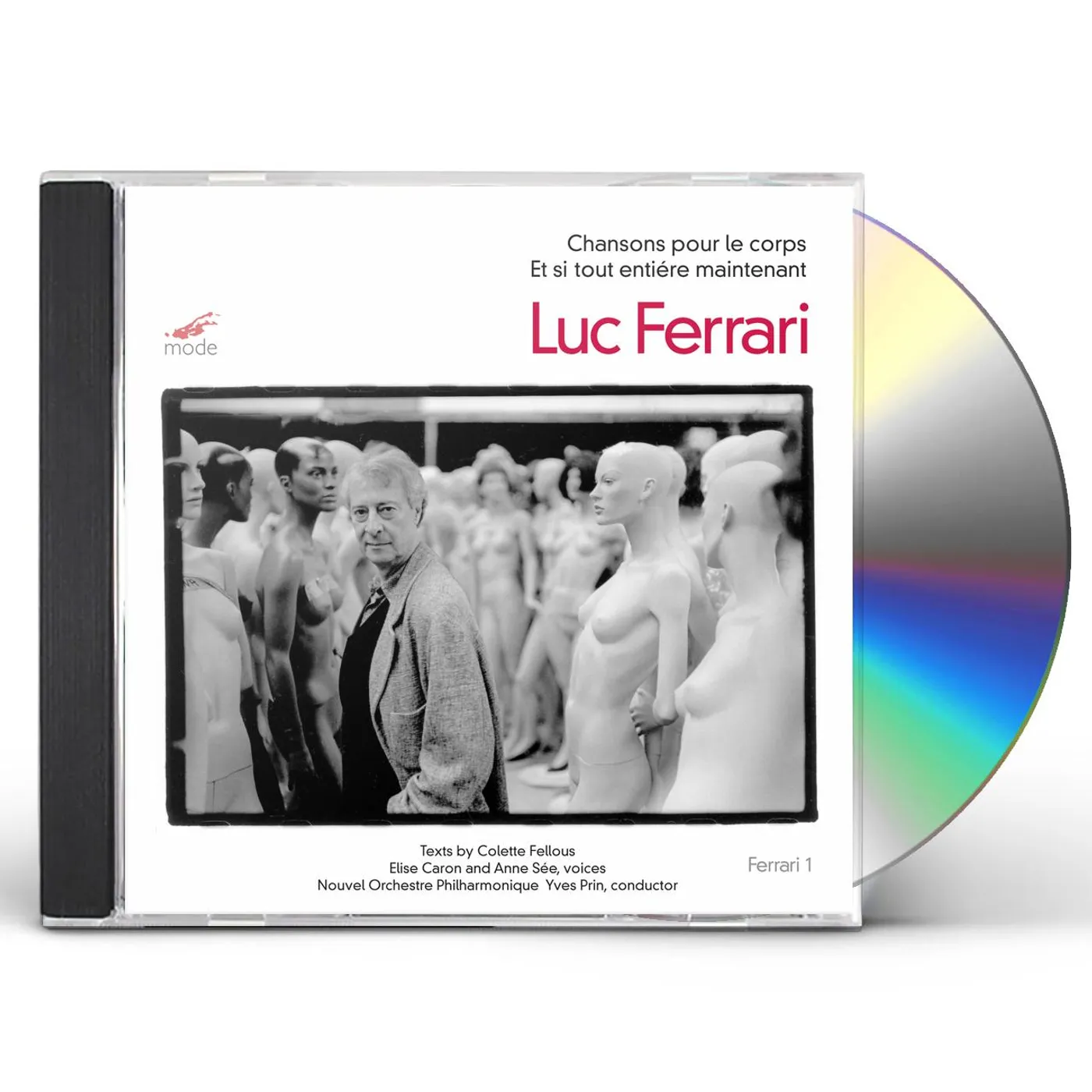 Luc Ferrari CHANSONS POUR LE CORPS / ET SI TOUT ENTIERE MAINTE CD