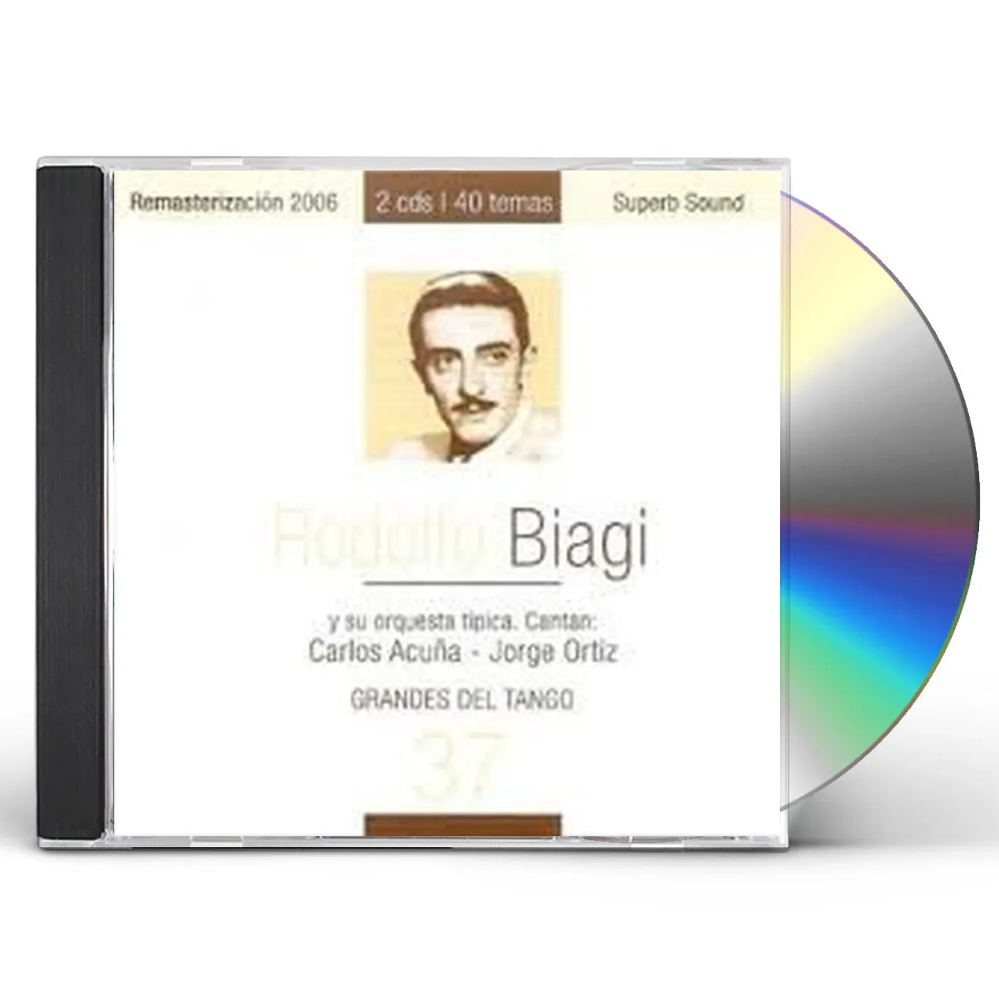 Rodolfo Biagi GRANDES DEL TANGO 37 CD