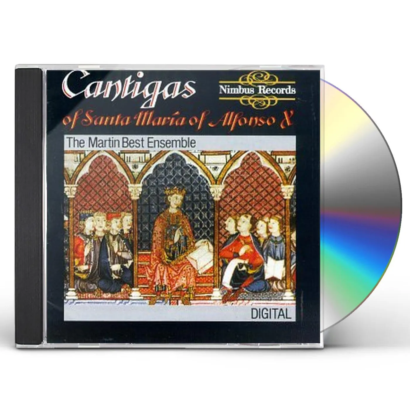 Martin Best Medieval Ensemble CATIGAS OF SANTA MARIA OF ALFONSO X EL SABIO CD