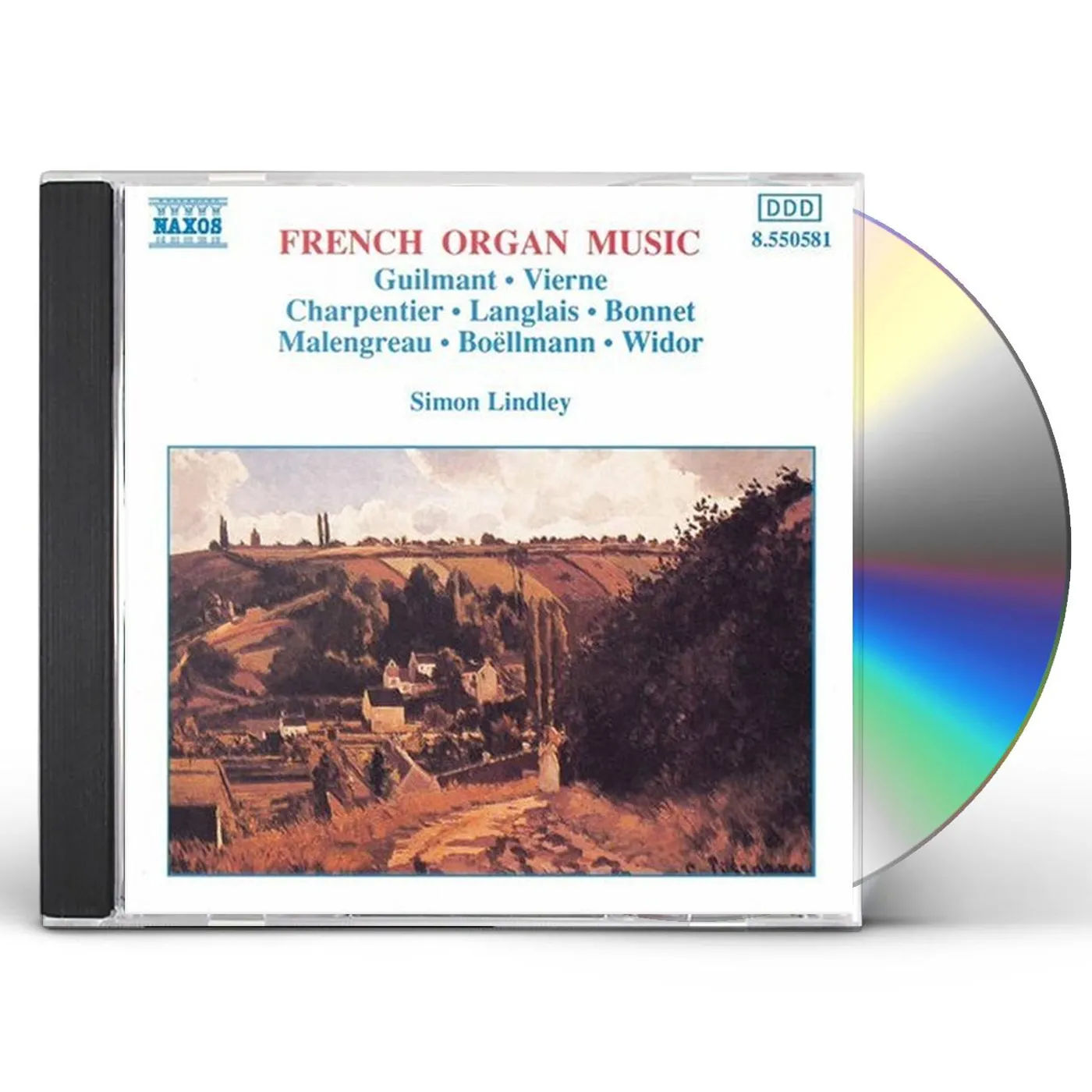 Simon Lindley FRENCH ORGAN MUSIC CD