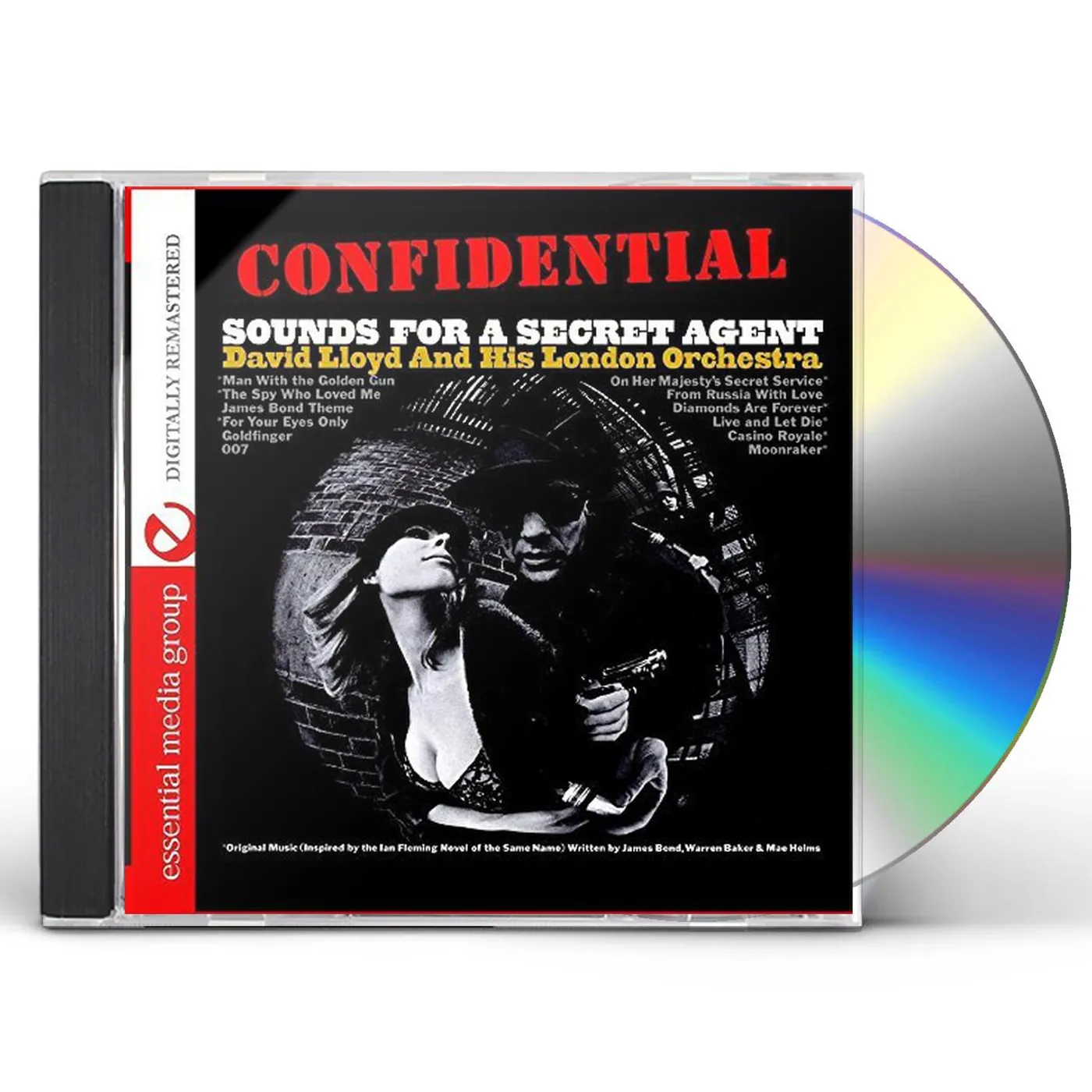 David Lloyd CONFIDENTIAL - SOUNDS FOR A SECRET AGENT CD