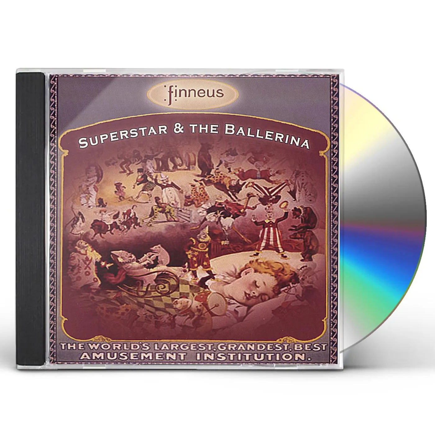 Finneus SUPERSTAR & THE BALLERINA CD