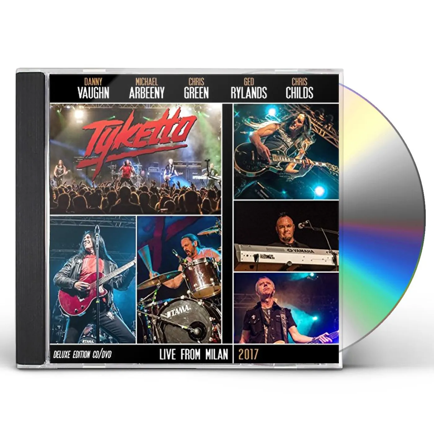 Tyketto LIVE IN MILAN 2017 CD