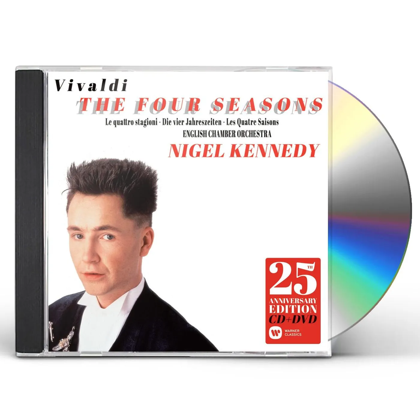 Vivaldi / Nigel Kennedy FOUR SEASONS 25TH ANNIVERSARY CD