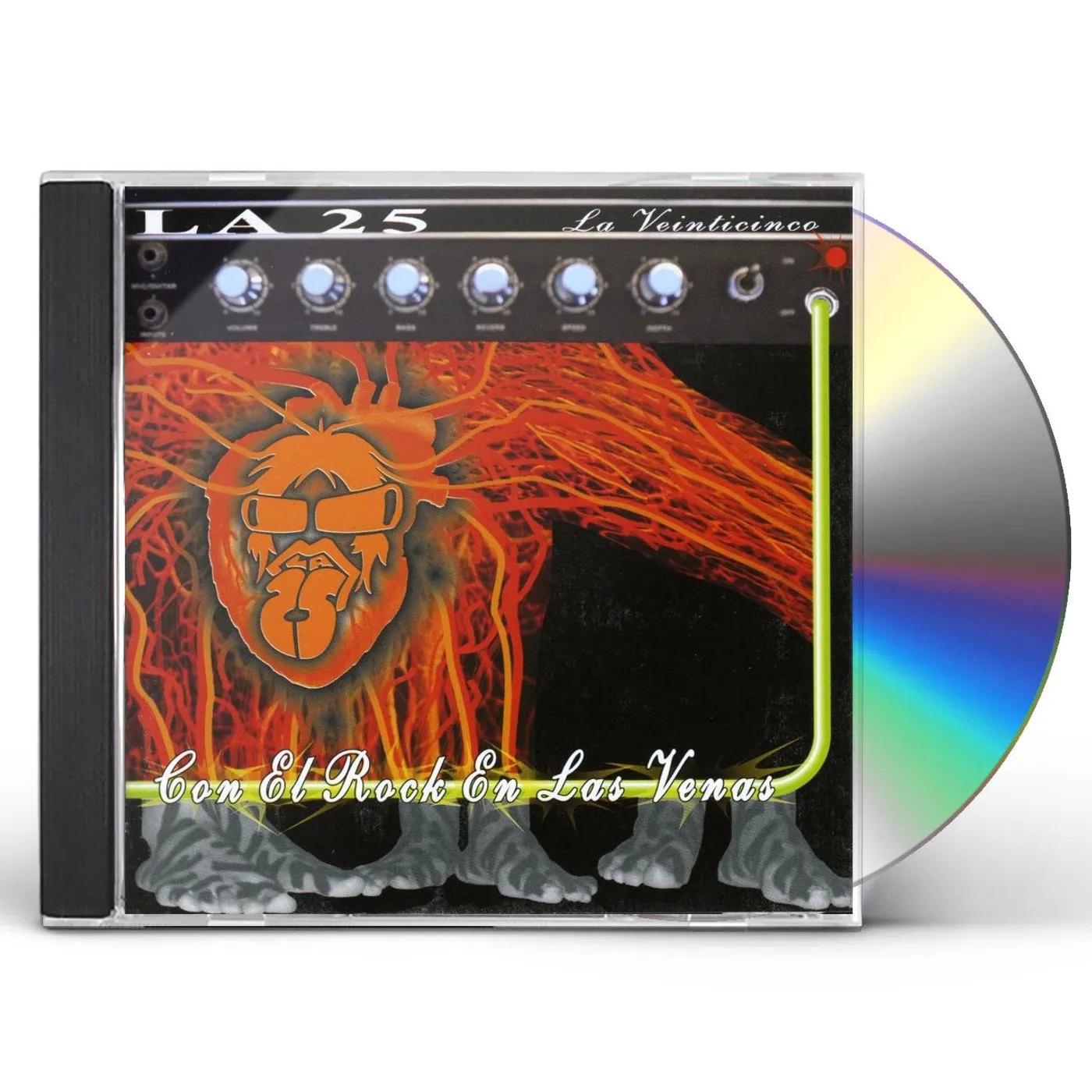 La 25 CON EL ROCK EN LAS VENAS CD