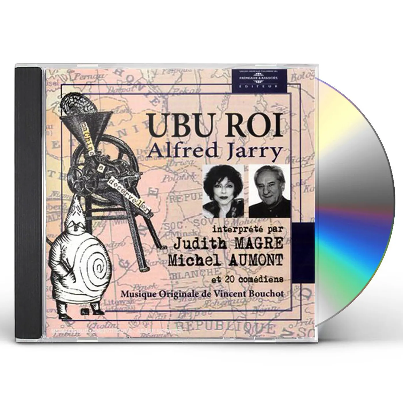 Alfred Jarry UBU ROI: LU PAR JUDITH MAGRE MICHEL AUMONT ET 20 CD