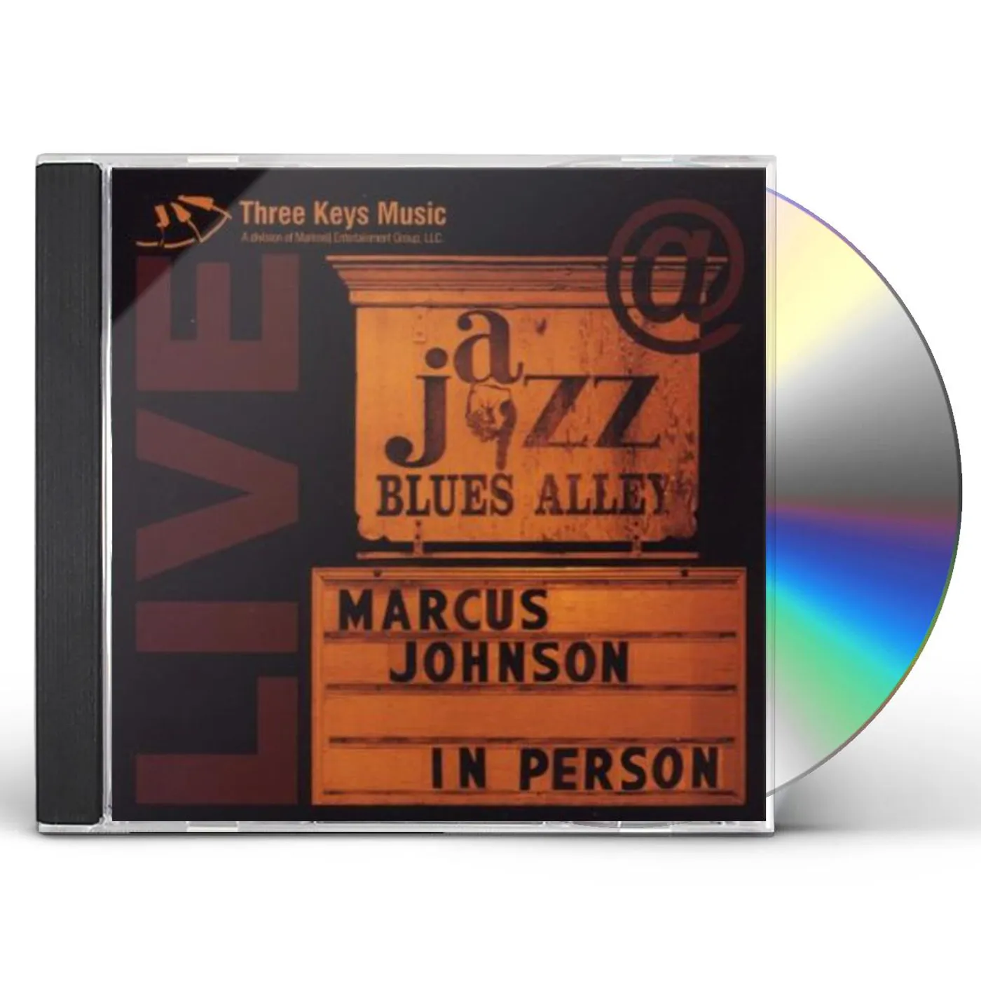 Marcus Johnson IN PERSON: LIVE AT BLUES ALLEY CD